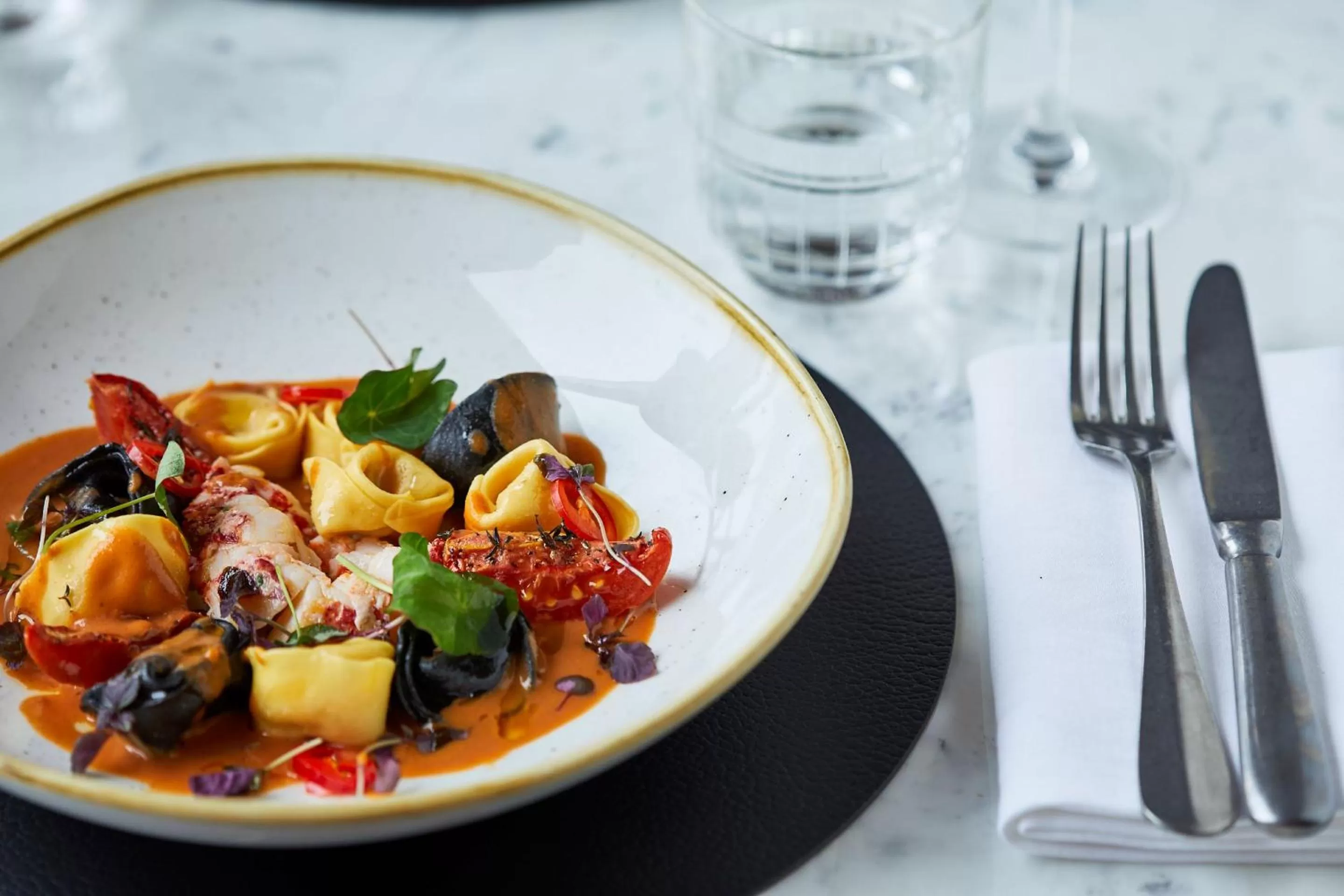 Food close-up in The Retreat, Elcot Park