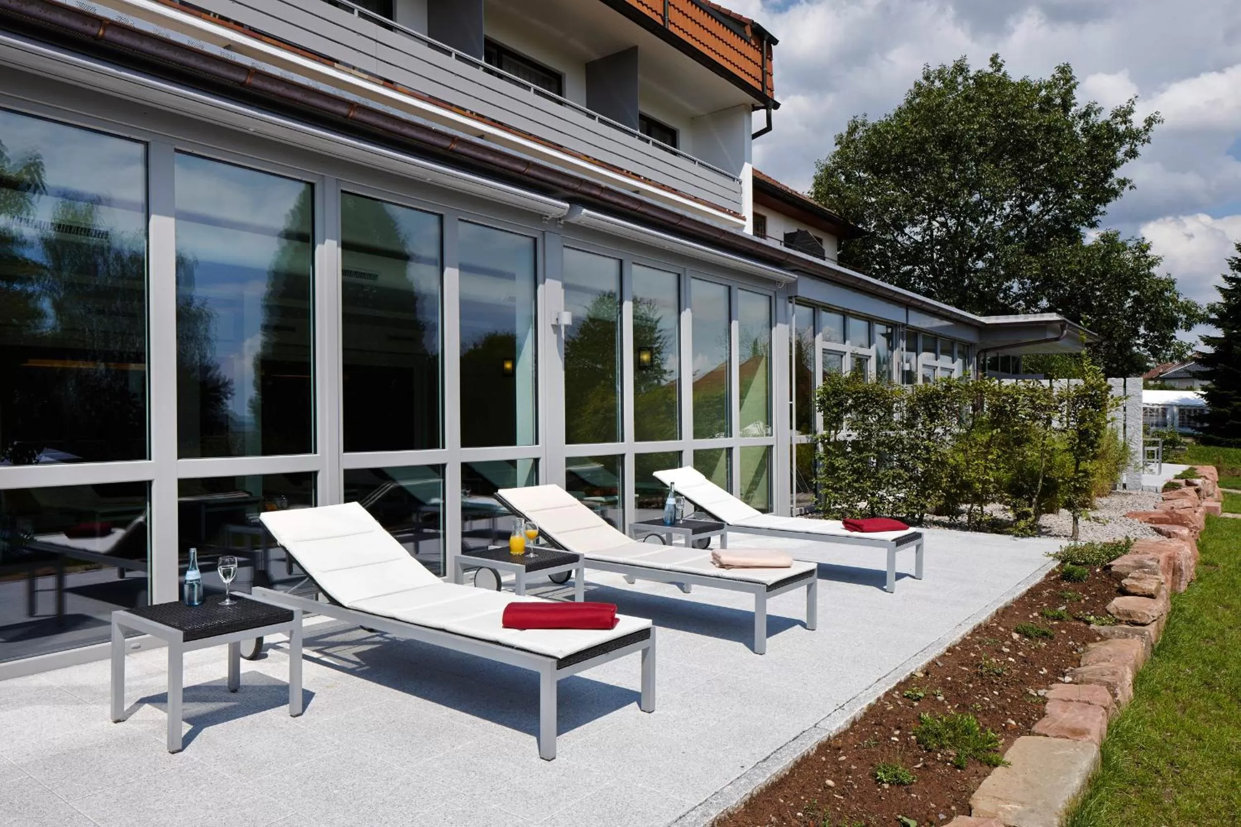 Balcony/Terrace in NaturKulturHotel Stumpf