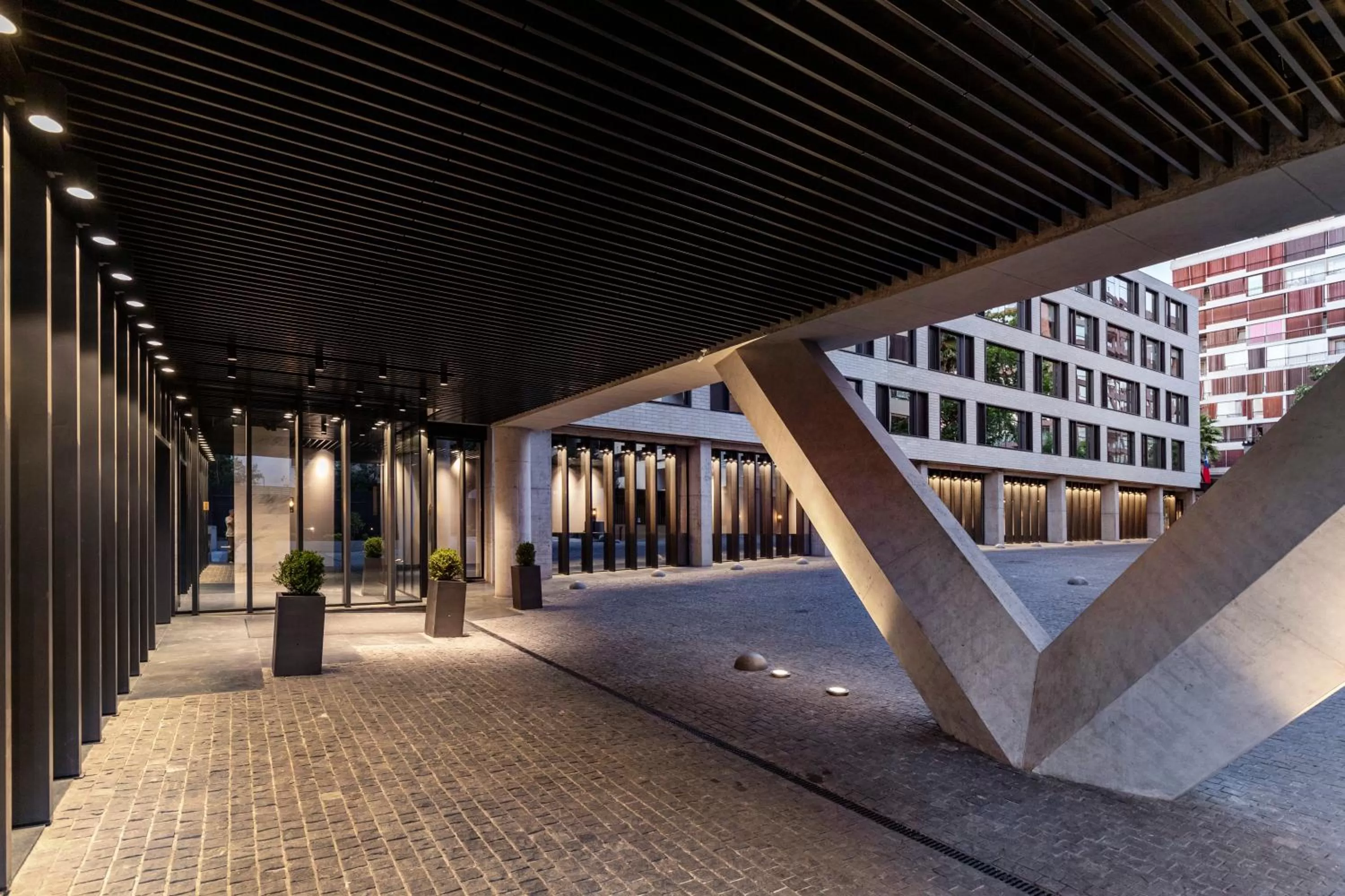 Facade/entrance in Ola Santiago Providencia, Tapestry Collection by Hilton