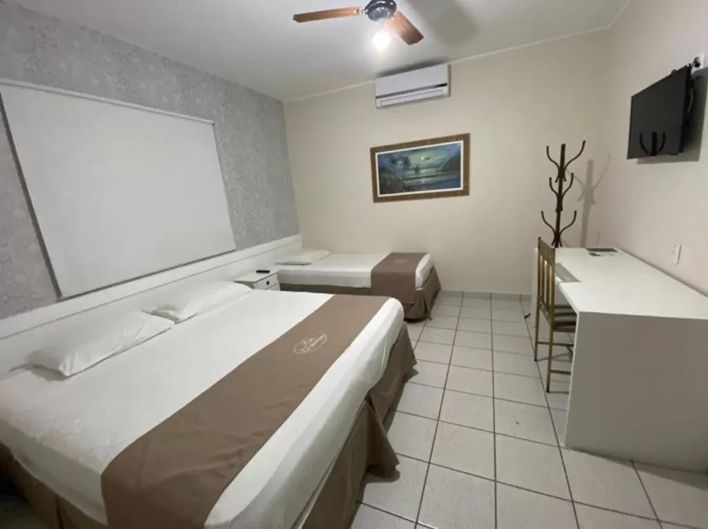 Bed in Hotel Colonial