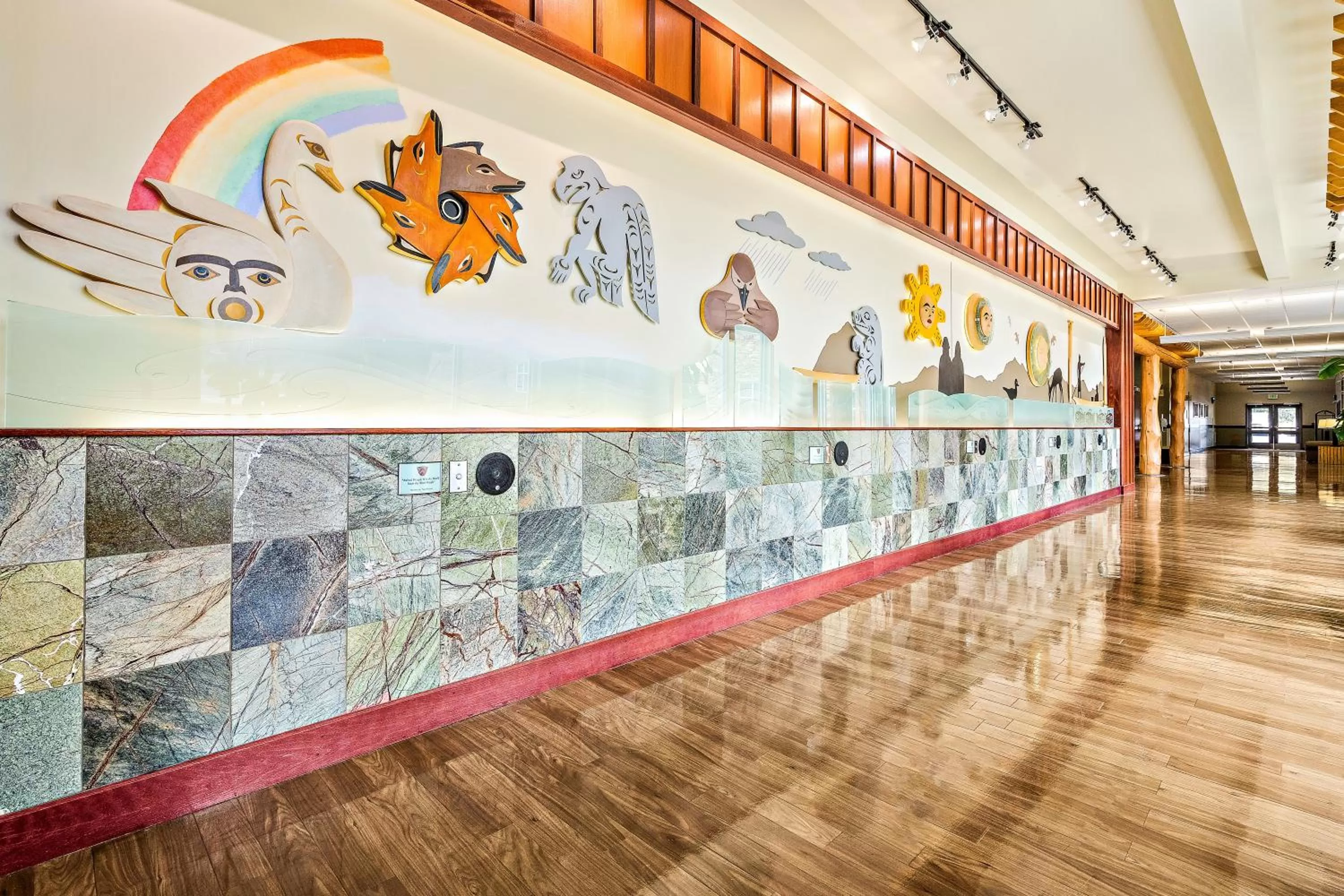 Decorative detail in Lucky Eagle Casino & Hotel (Washington)