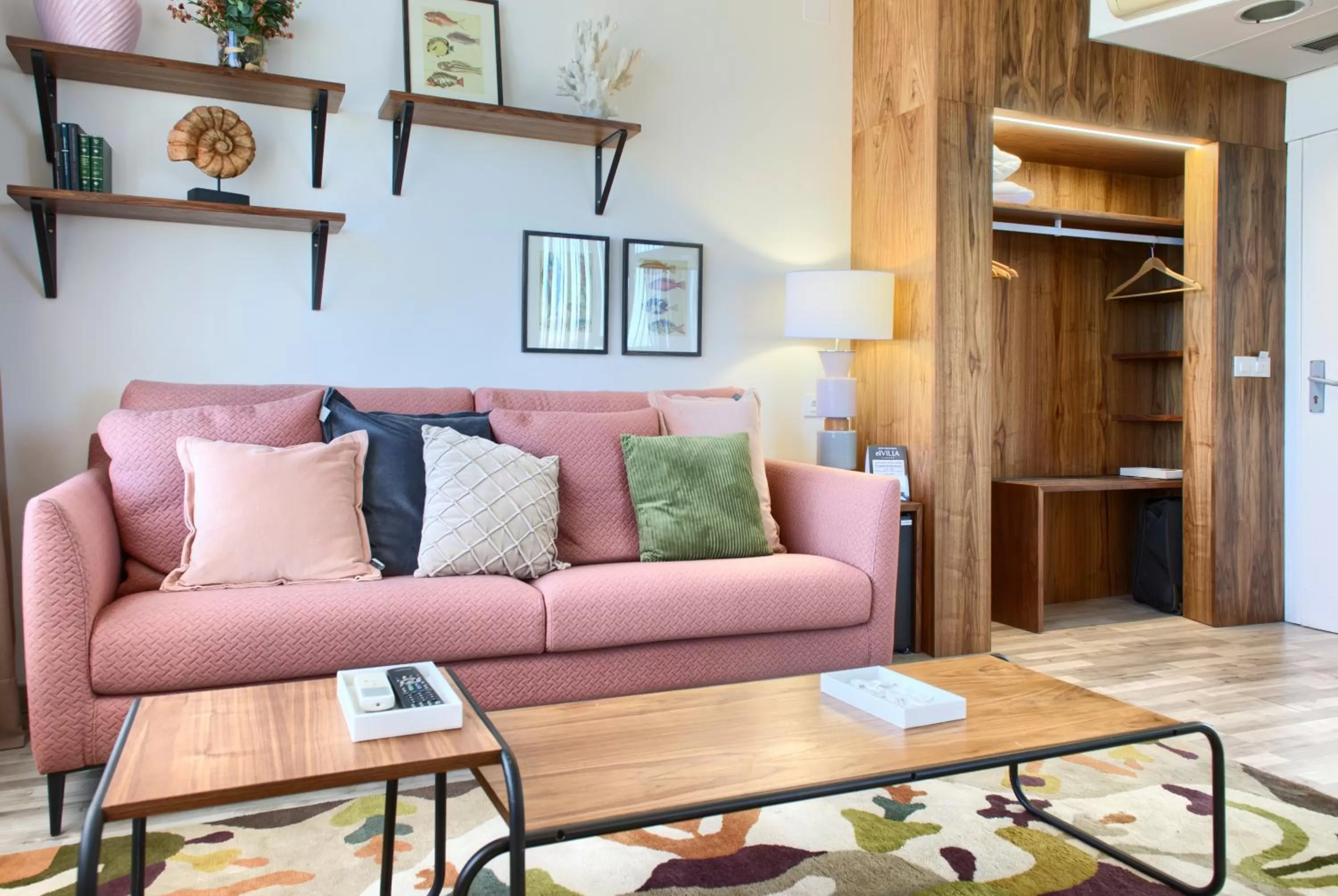 Living room in Hotel Luze El Villa