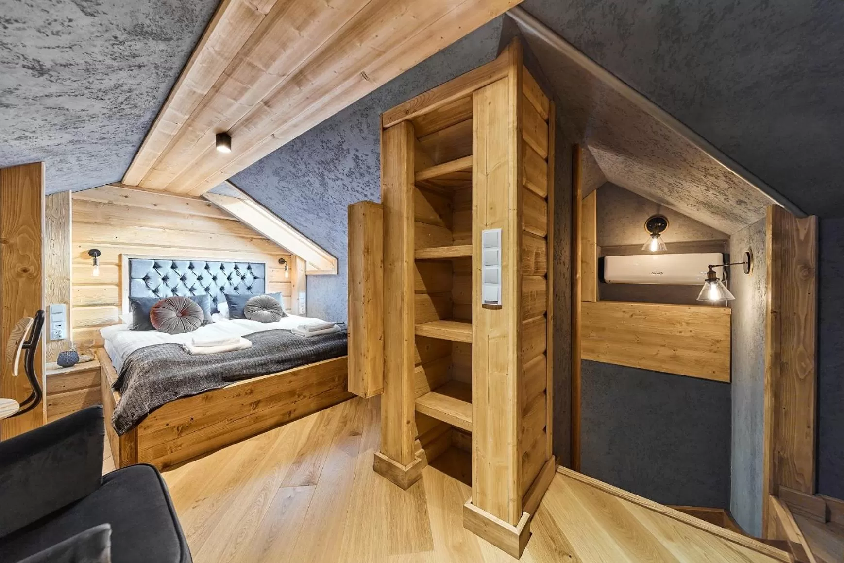 Bedroom, Bed in Aparthotel Giewont