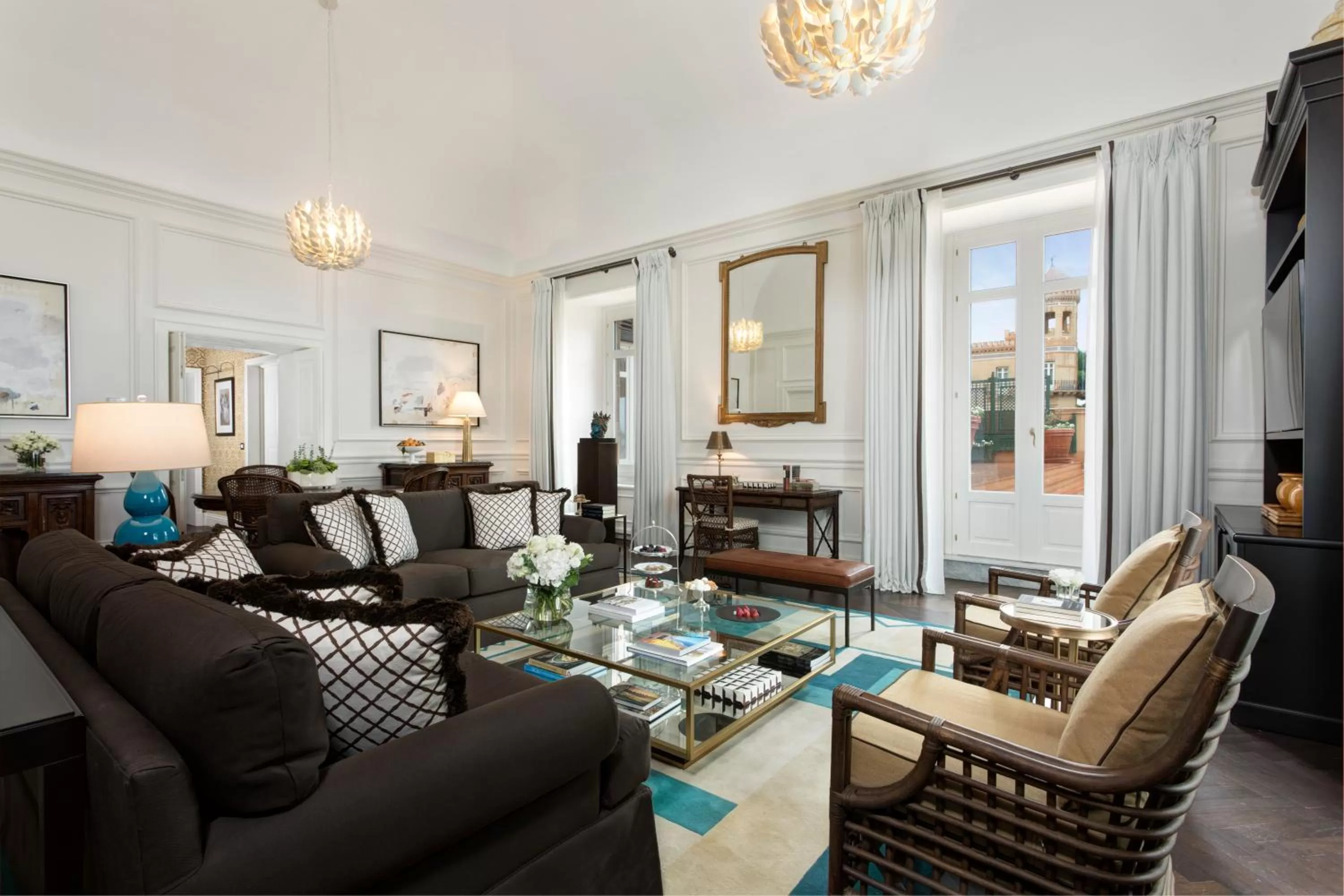 View (from property/room) in Rocco Forte Villa Igiea