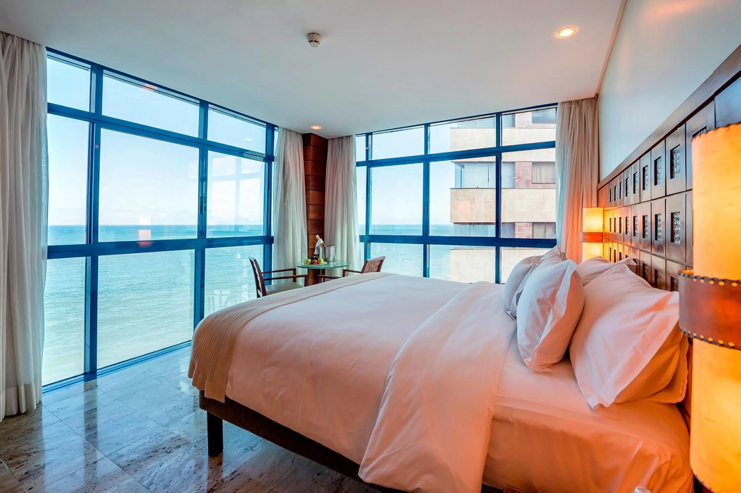Sea view, Bed in Hotel Atlante Plaza
