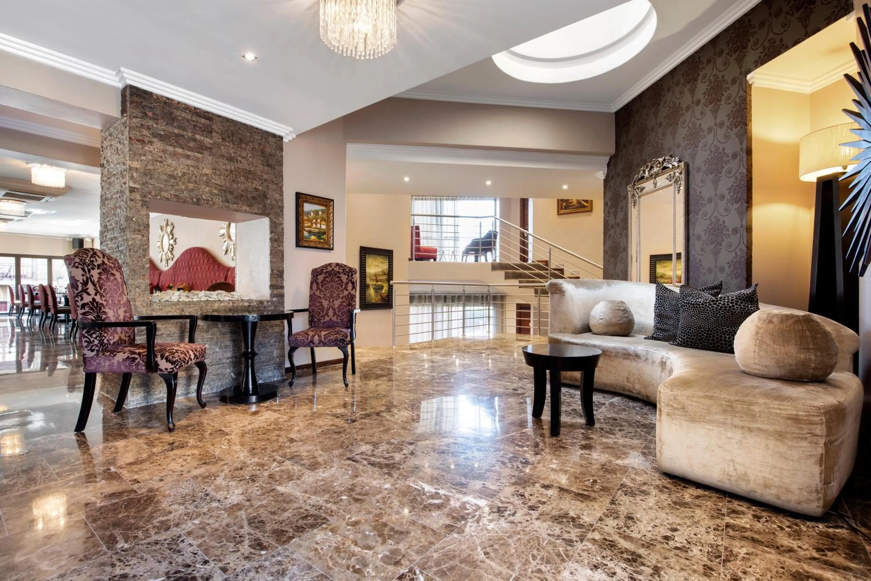 Seating area in St Andrews Hotel and Spa