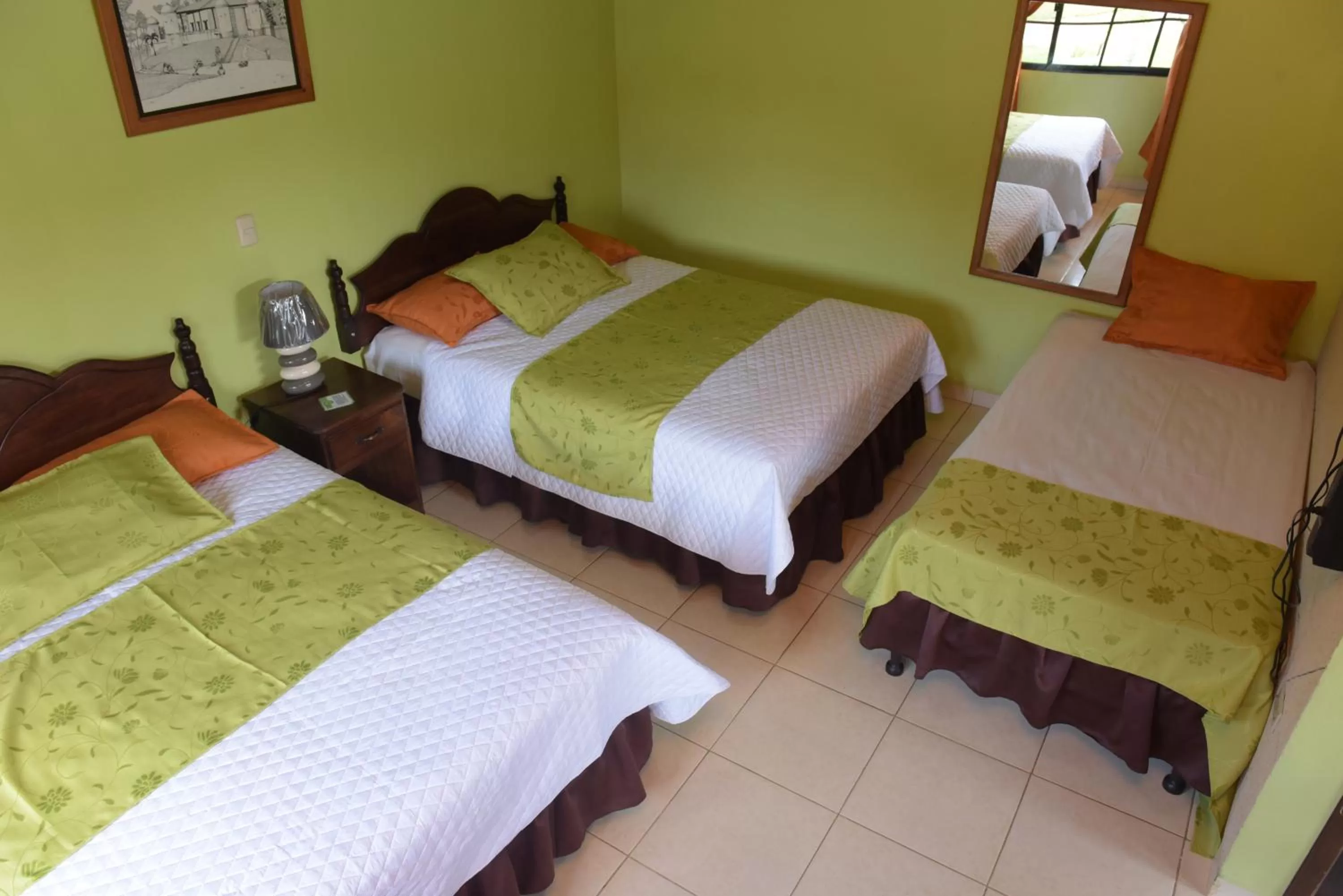 Decorative detail, Bed in Hotel de Campo Villa de Ada