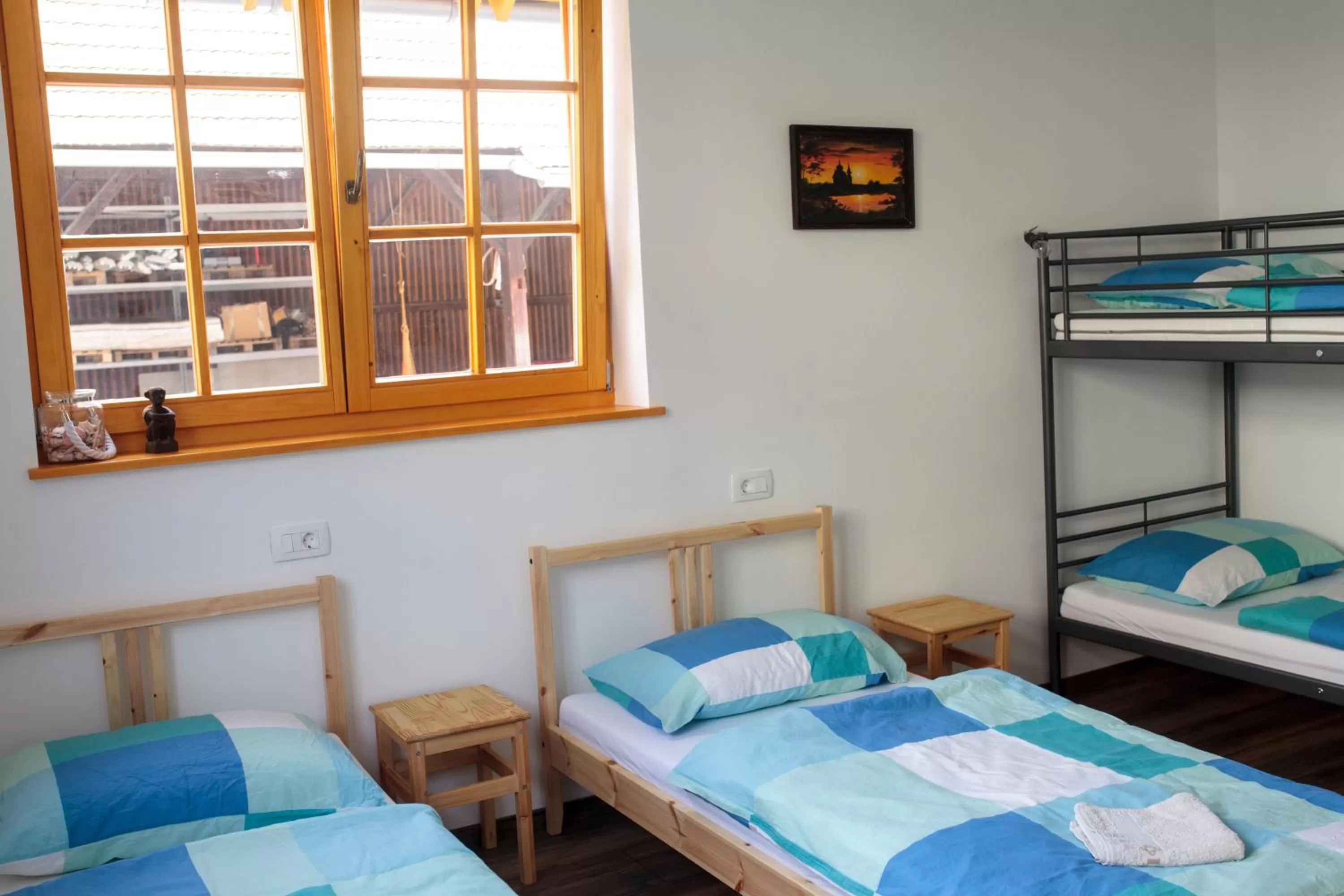 Bed in BikeSki family hotel, b&b, apartaments, rooms