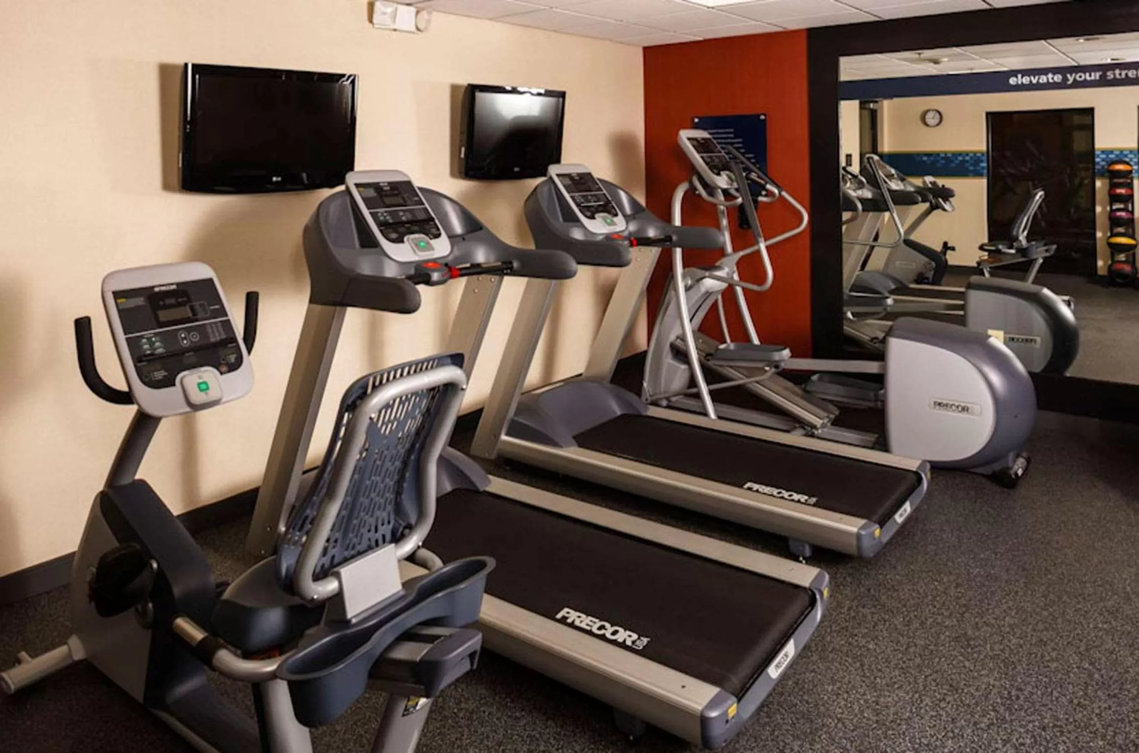 Fitness centre/facilities in Hampton Inn & Suites Houston-Medical Center-NRG Park