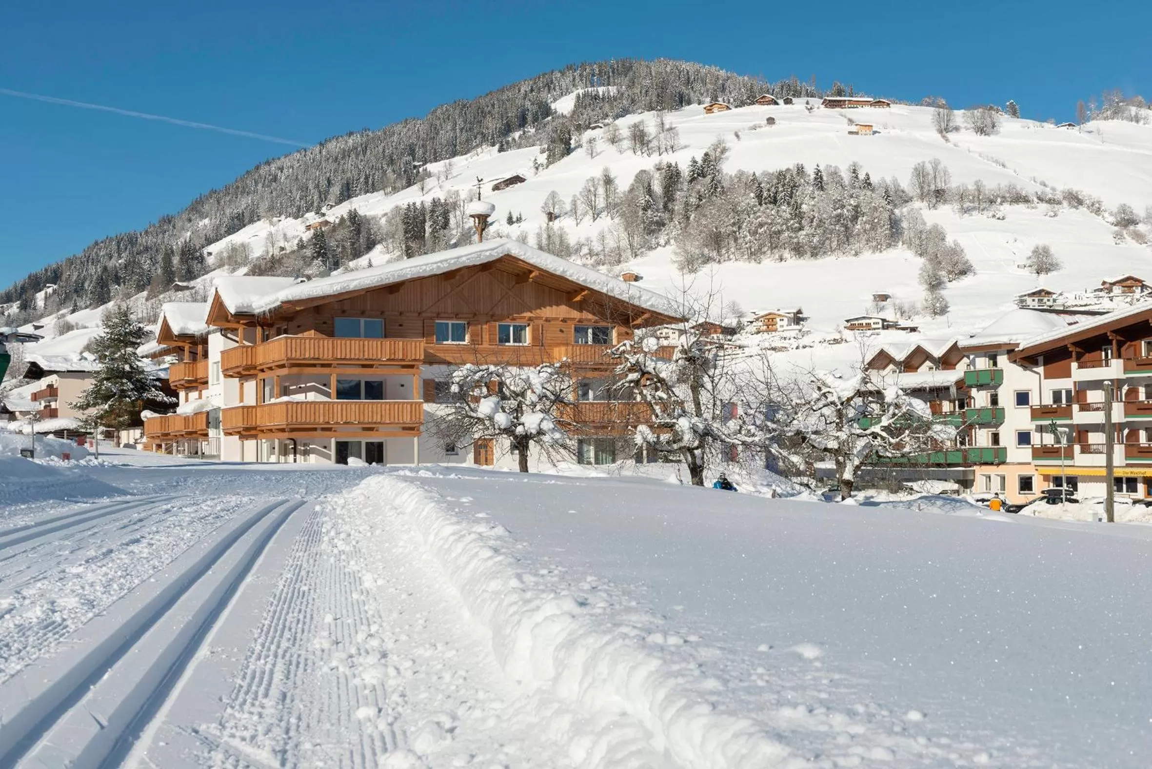 Property building in Hotel Der Wastlhof - direkt an der Skipiste Wellness & Spa