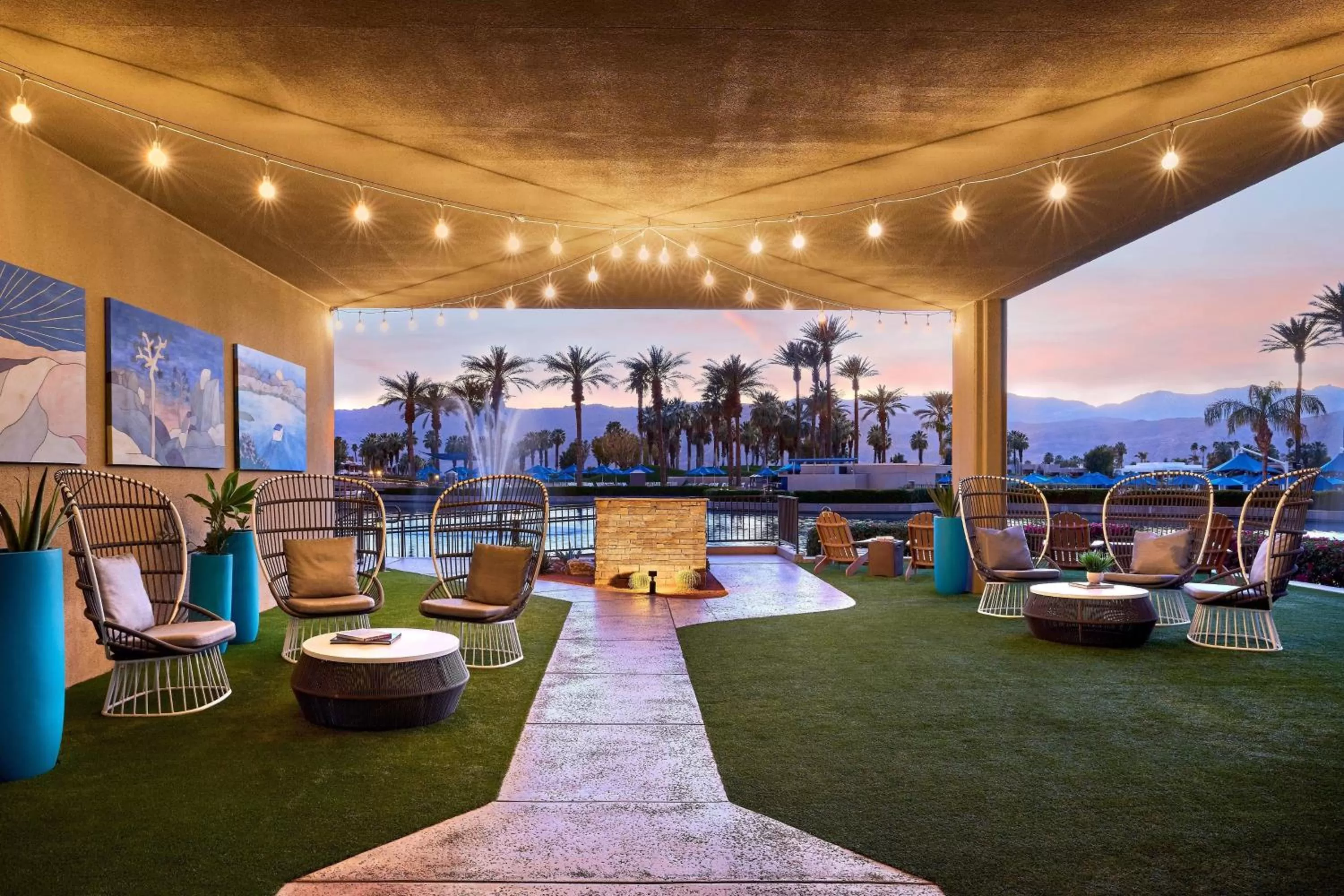Lobby or reception in JW Marriott Desert Springs Resort & Spa