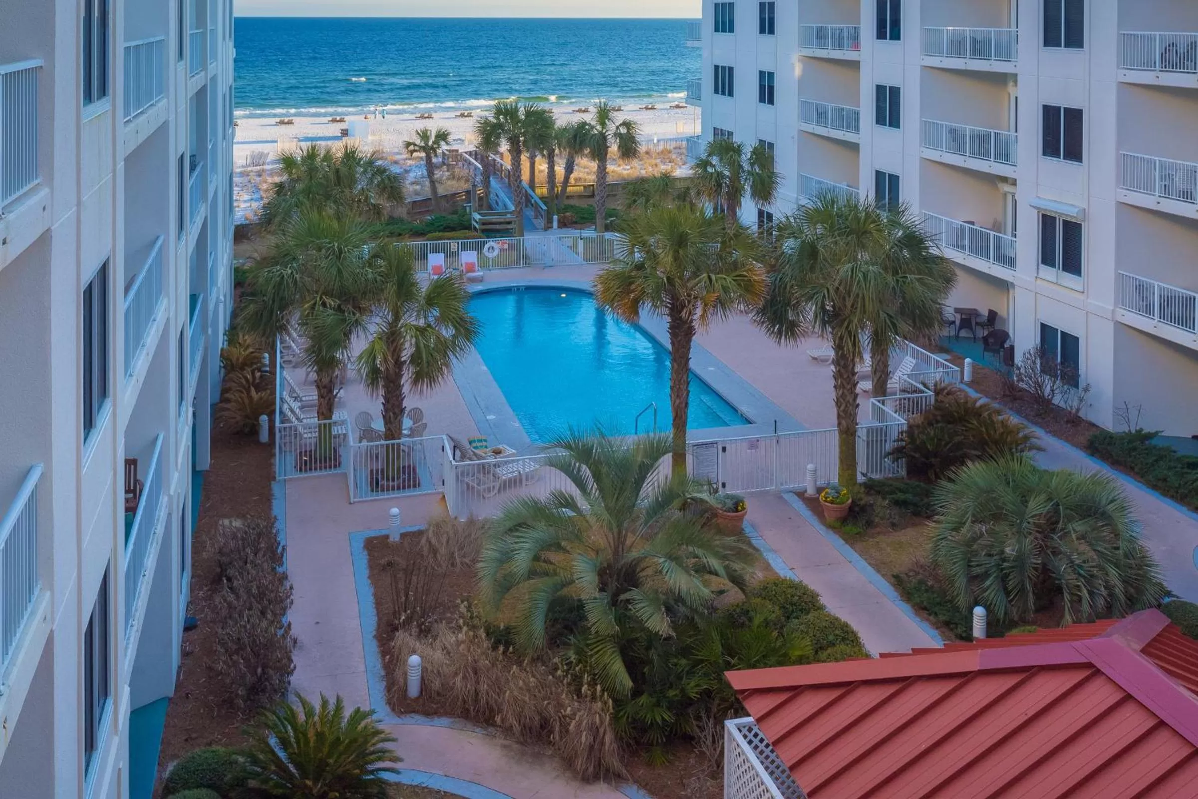 Pool view in Palm Beach Resort Orange Beach a Ramada by Wyndham