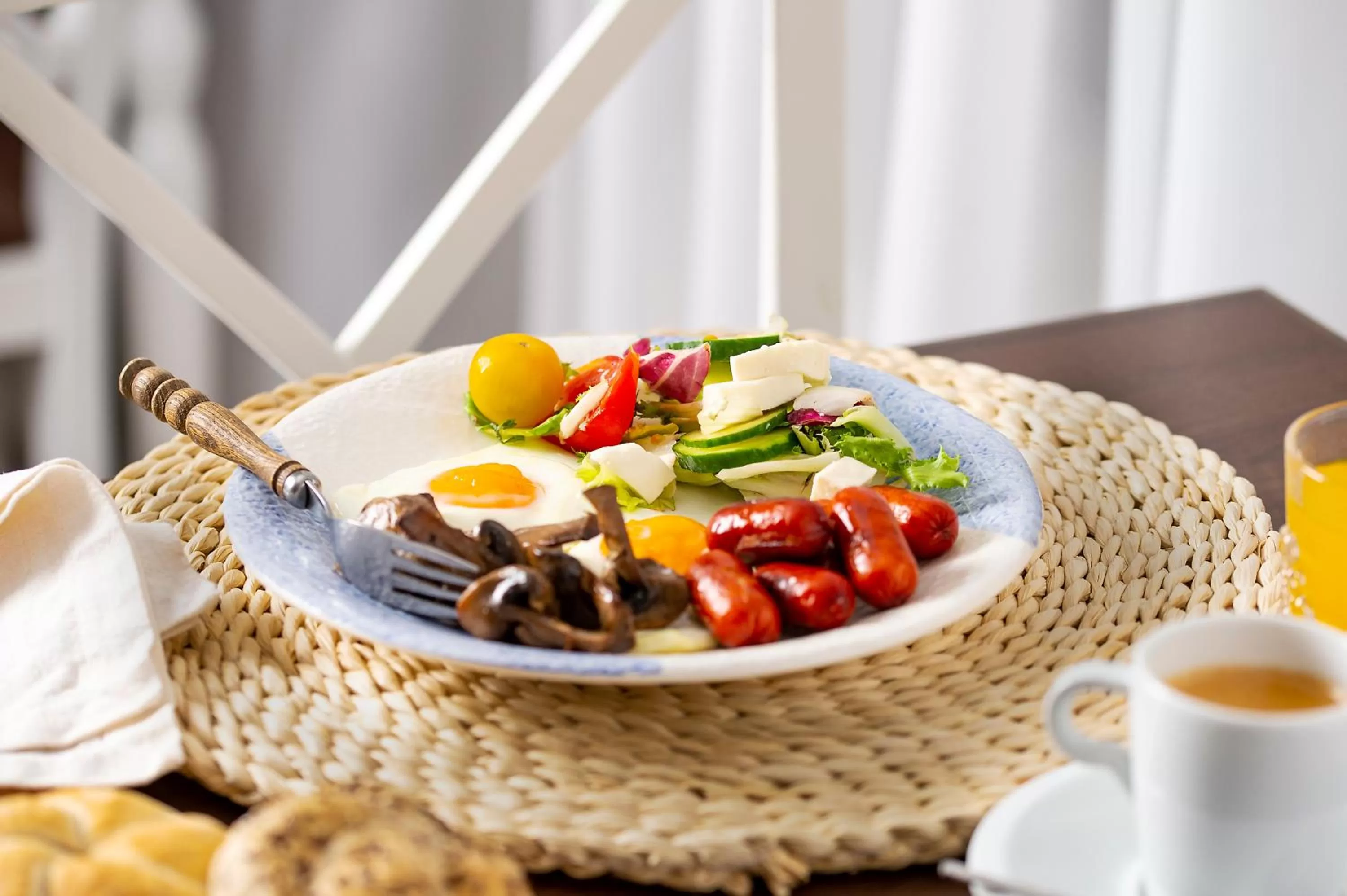 Food close-up in New Era Hotel Old Town Party Zone Bucharest- parking with fee nearby - NOT at the hotel !