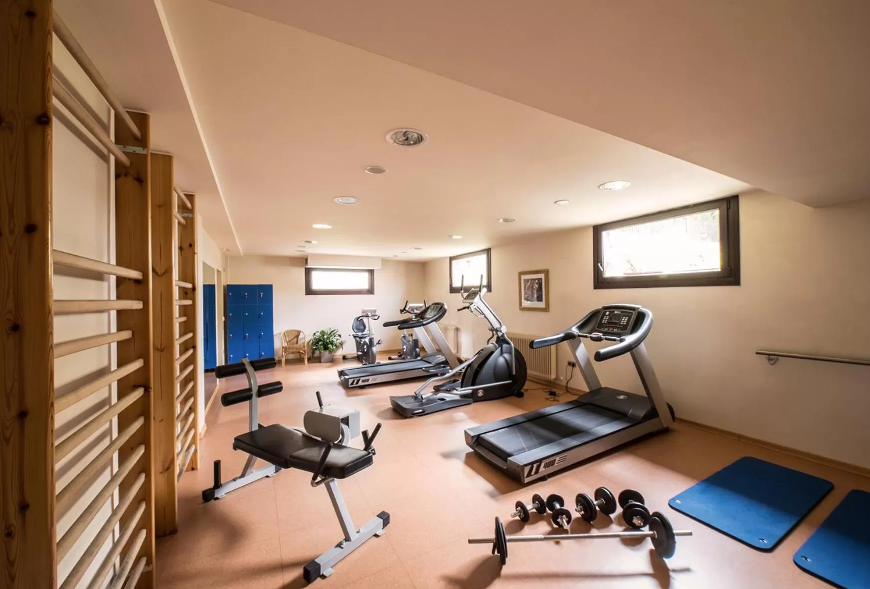 Fitness centre/facilities in Hotel Villa Virginia