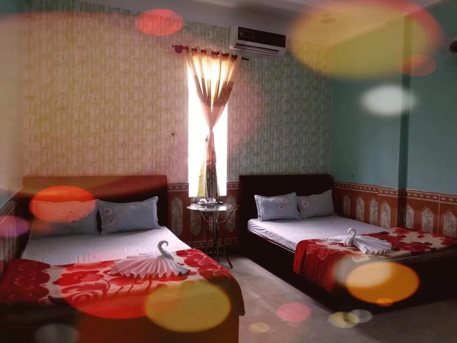 Bed in Tien Dat Motel