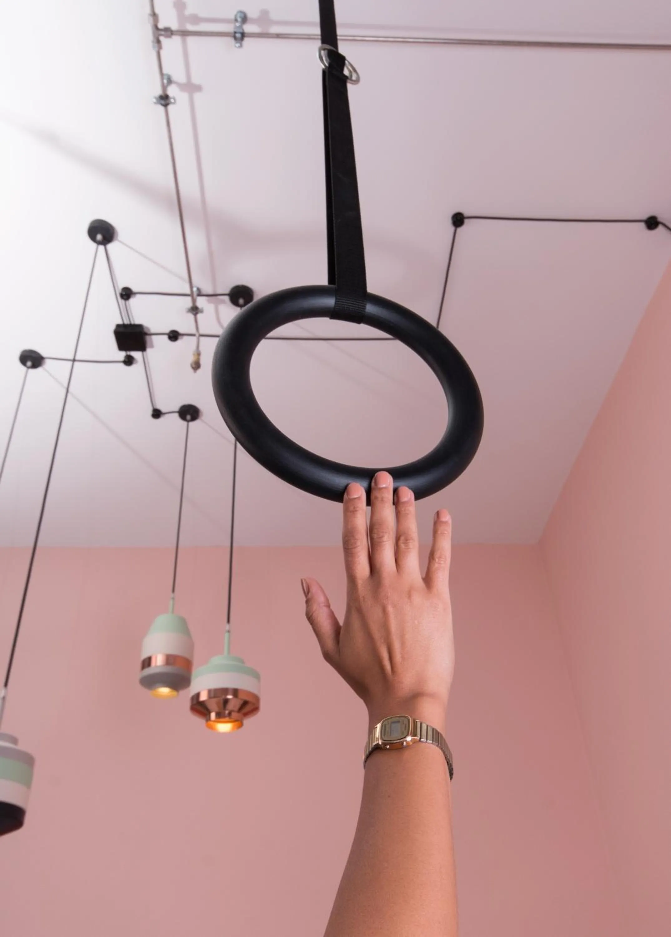 Decorative detail in Hotel Rum Budapest