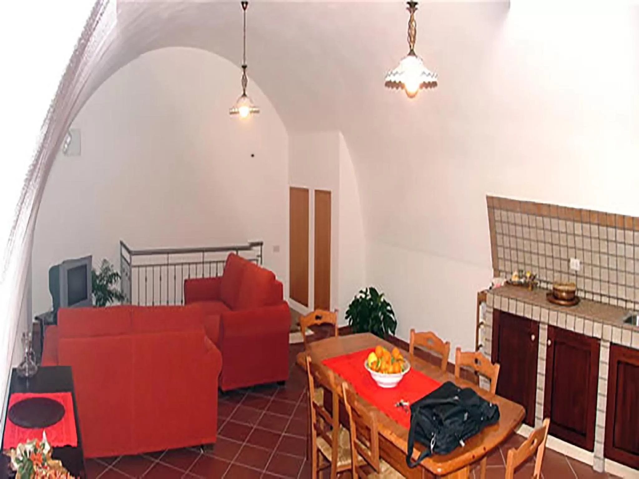 Communal lounge/ TV room in B&B San Rocco