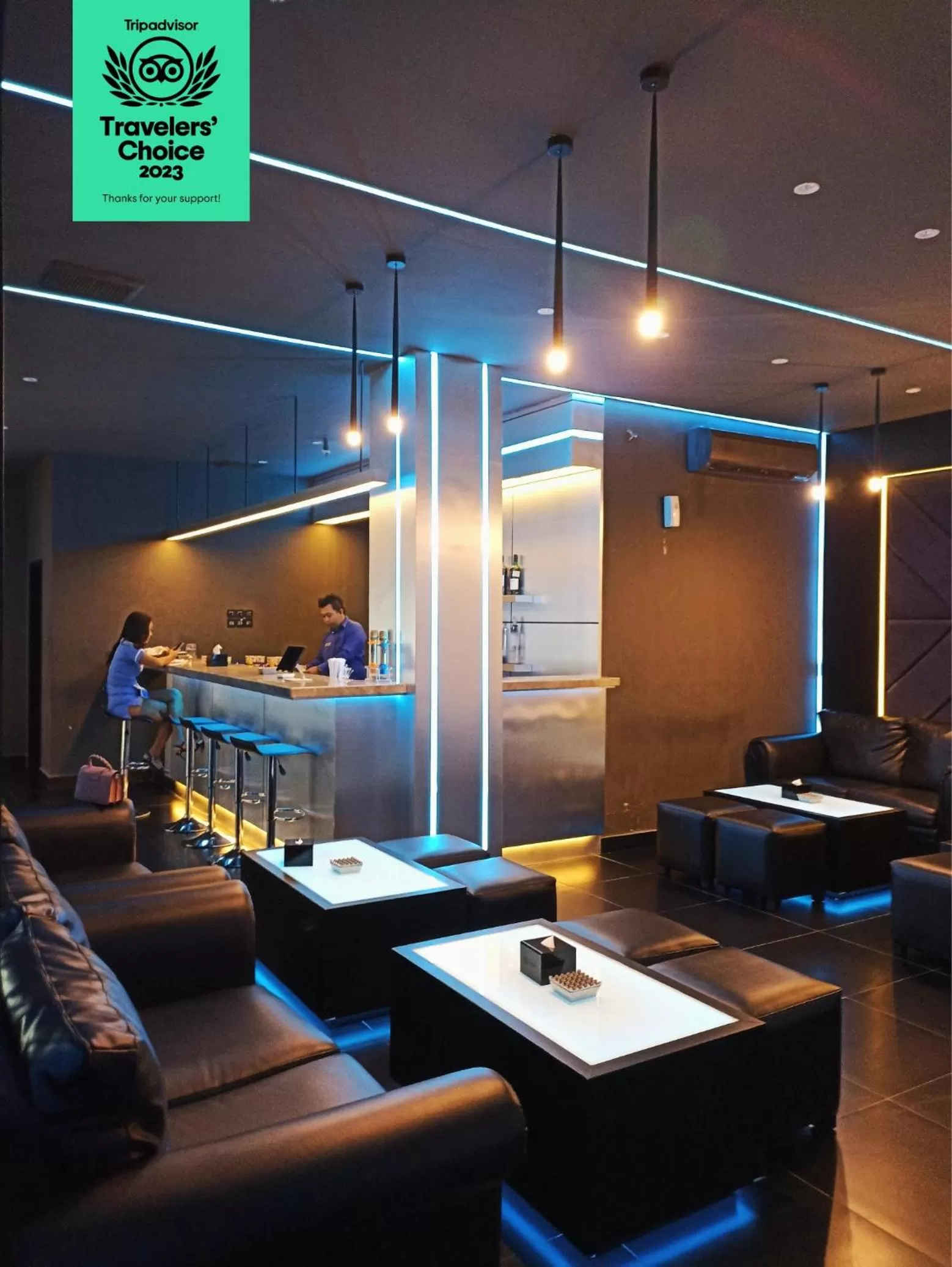 Karaoke in Dafam Hotel Cilacap