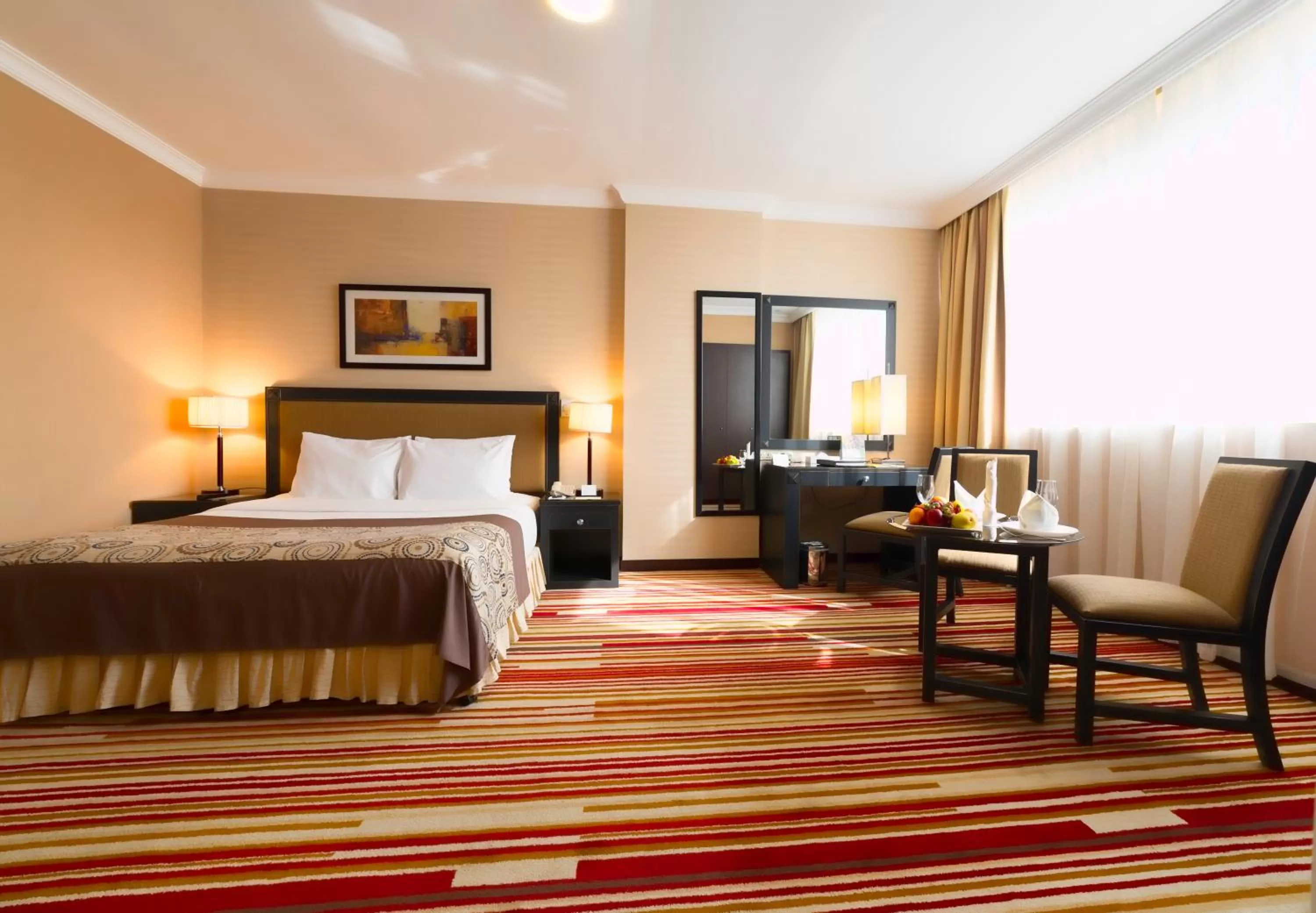 Bedroom, Bed in Executive Suites Abu Dhabi