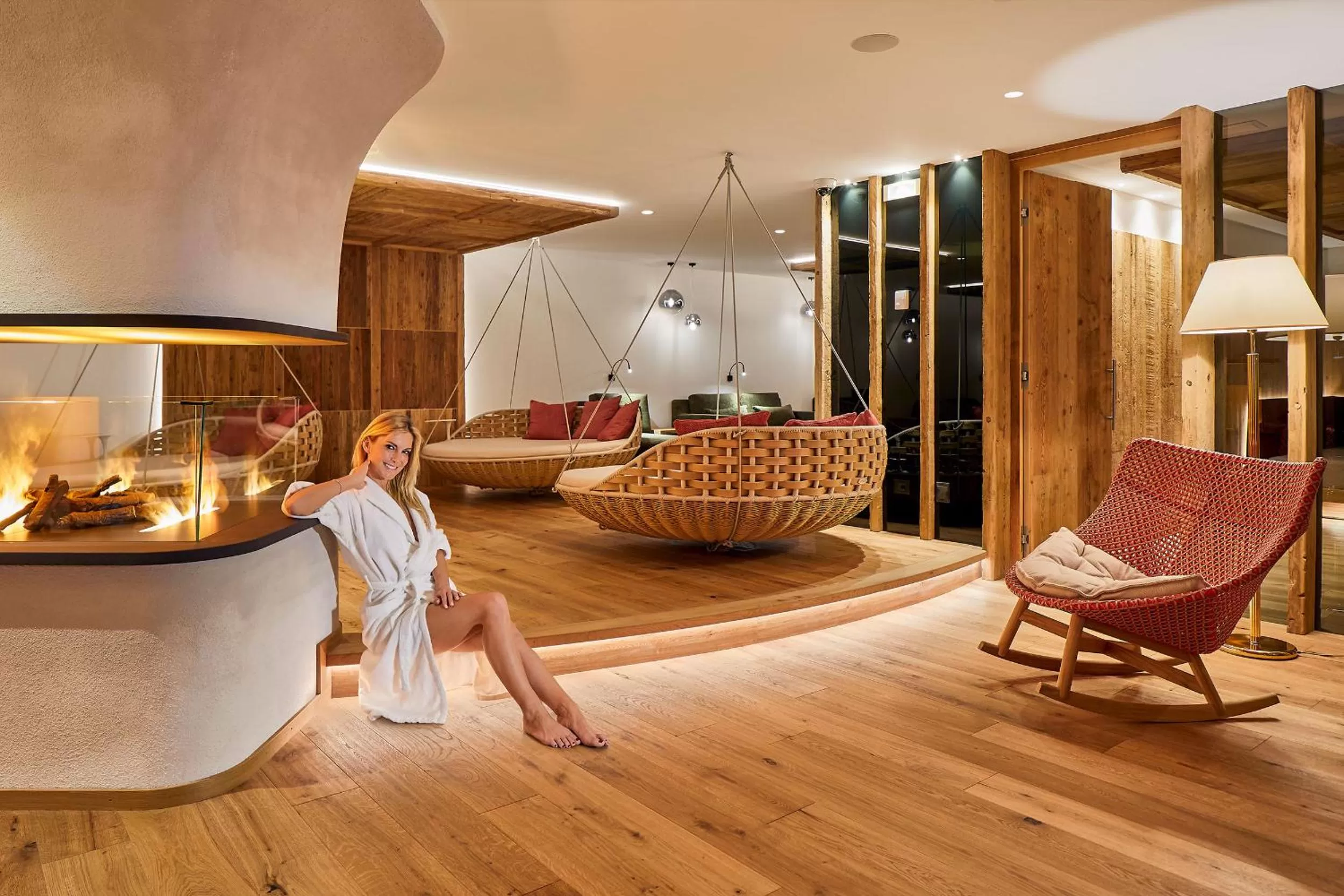 Spa and wellness centre/facilities in Hotel Sassongher
