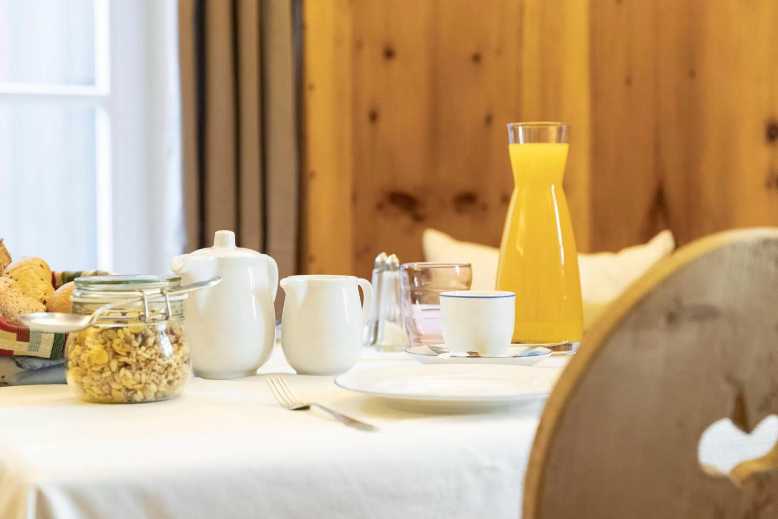 Food and drinks in Villa Bergmann Suites Meran