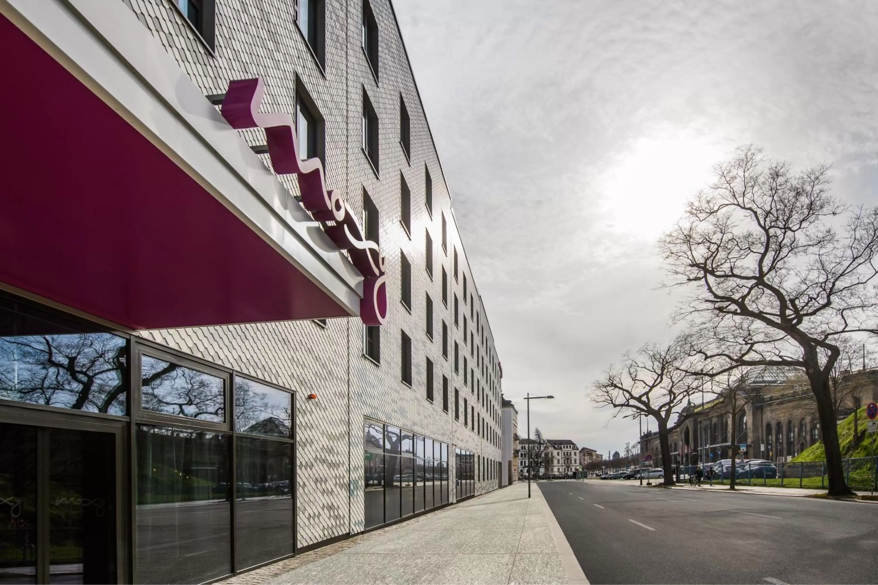 Property building in Moxy Dresden Neustadt