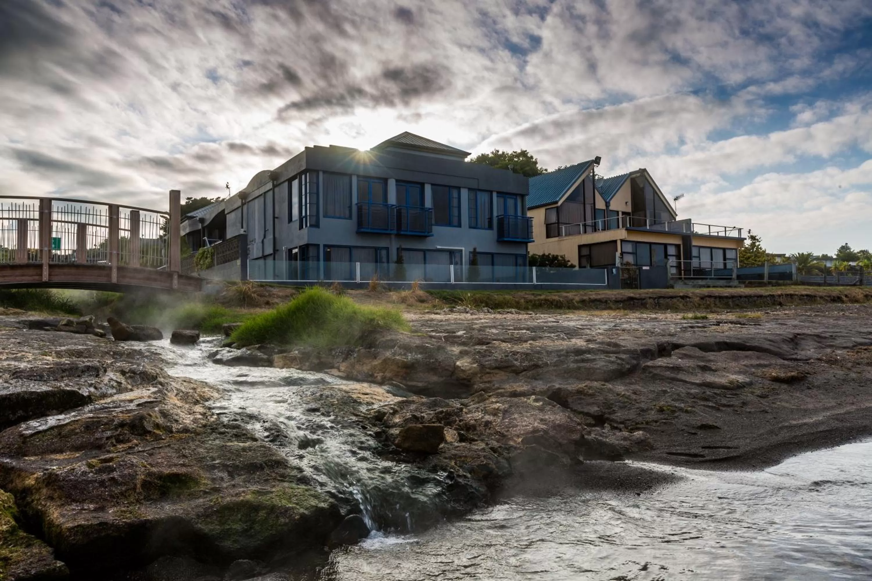 Hot Spring Bath in Clearwater Motor Lodge