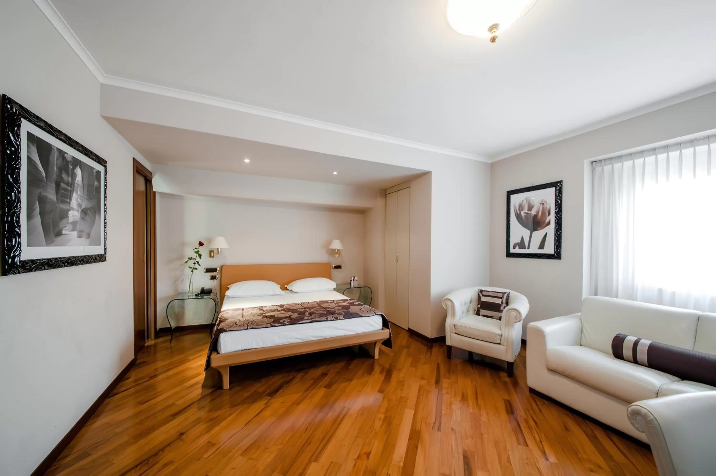 Photo of the whole room, Bed in Hotel Villa Traiano