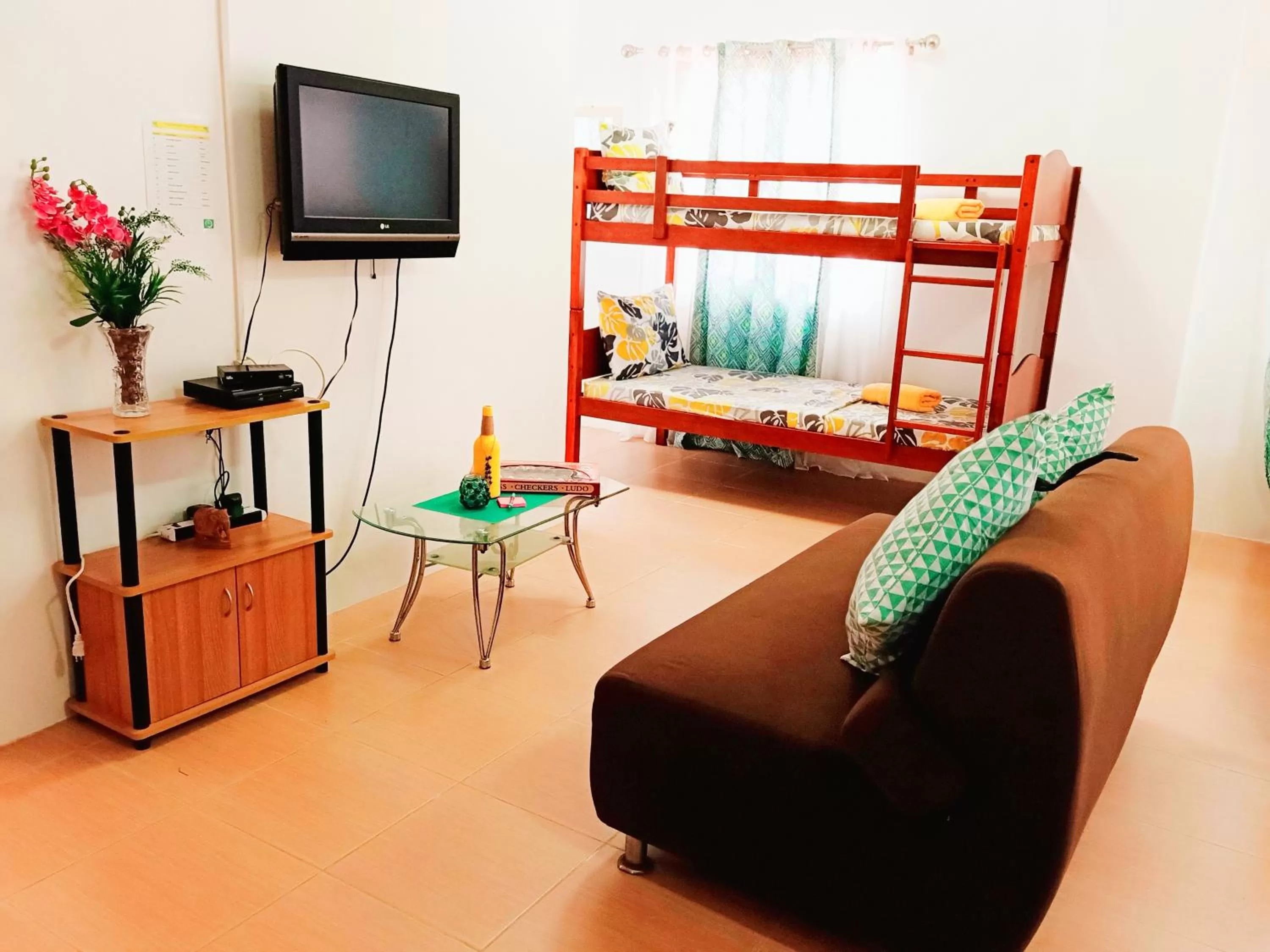 Bed in SmallFry's Beach Resort