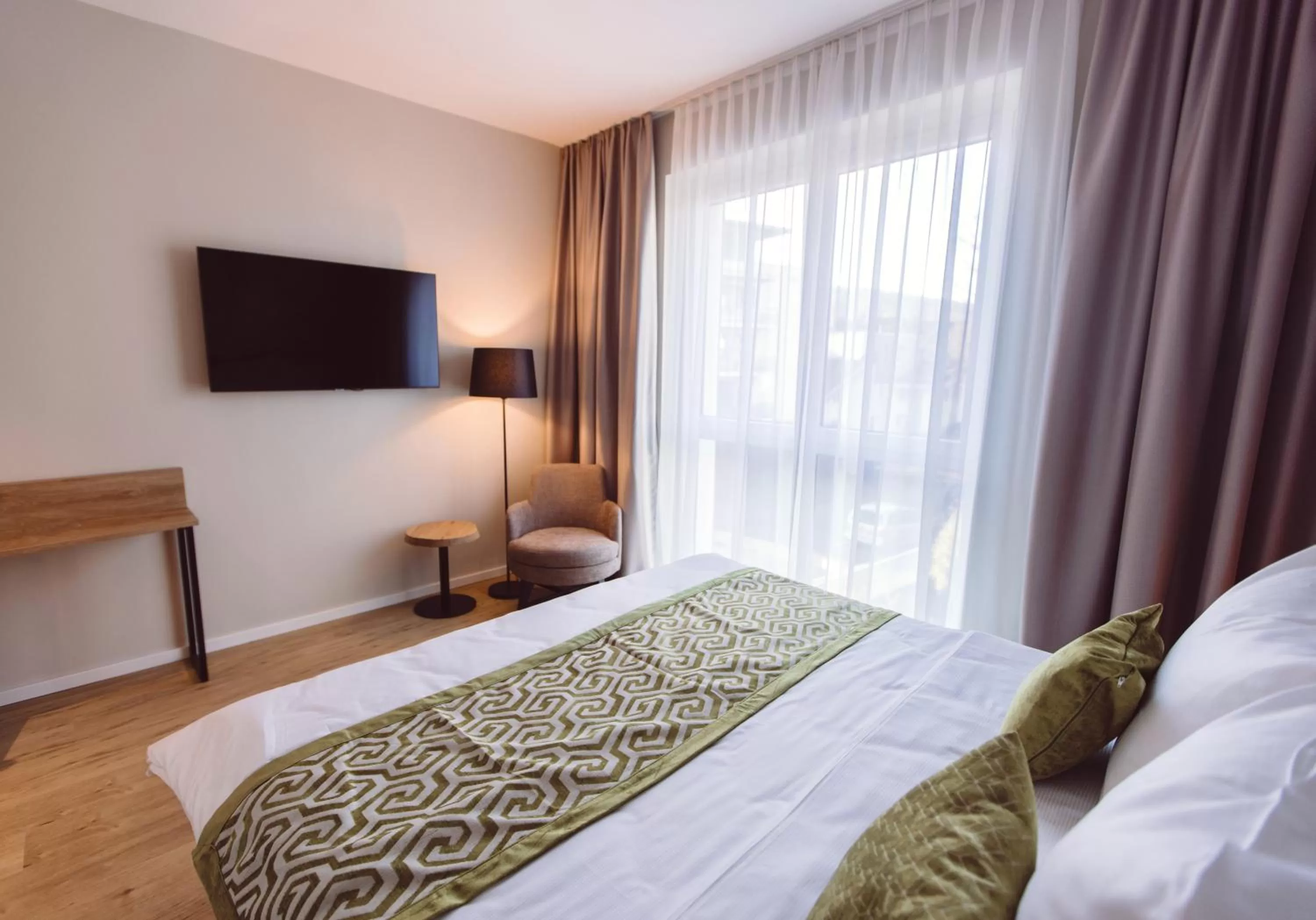 Bed in Hotel Libertas elements pure