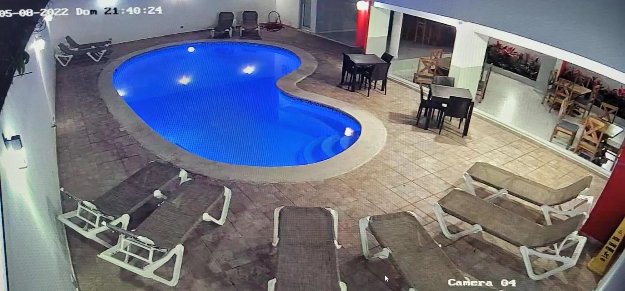 Swimming pool in Boca Grande Hotel Suites