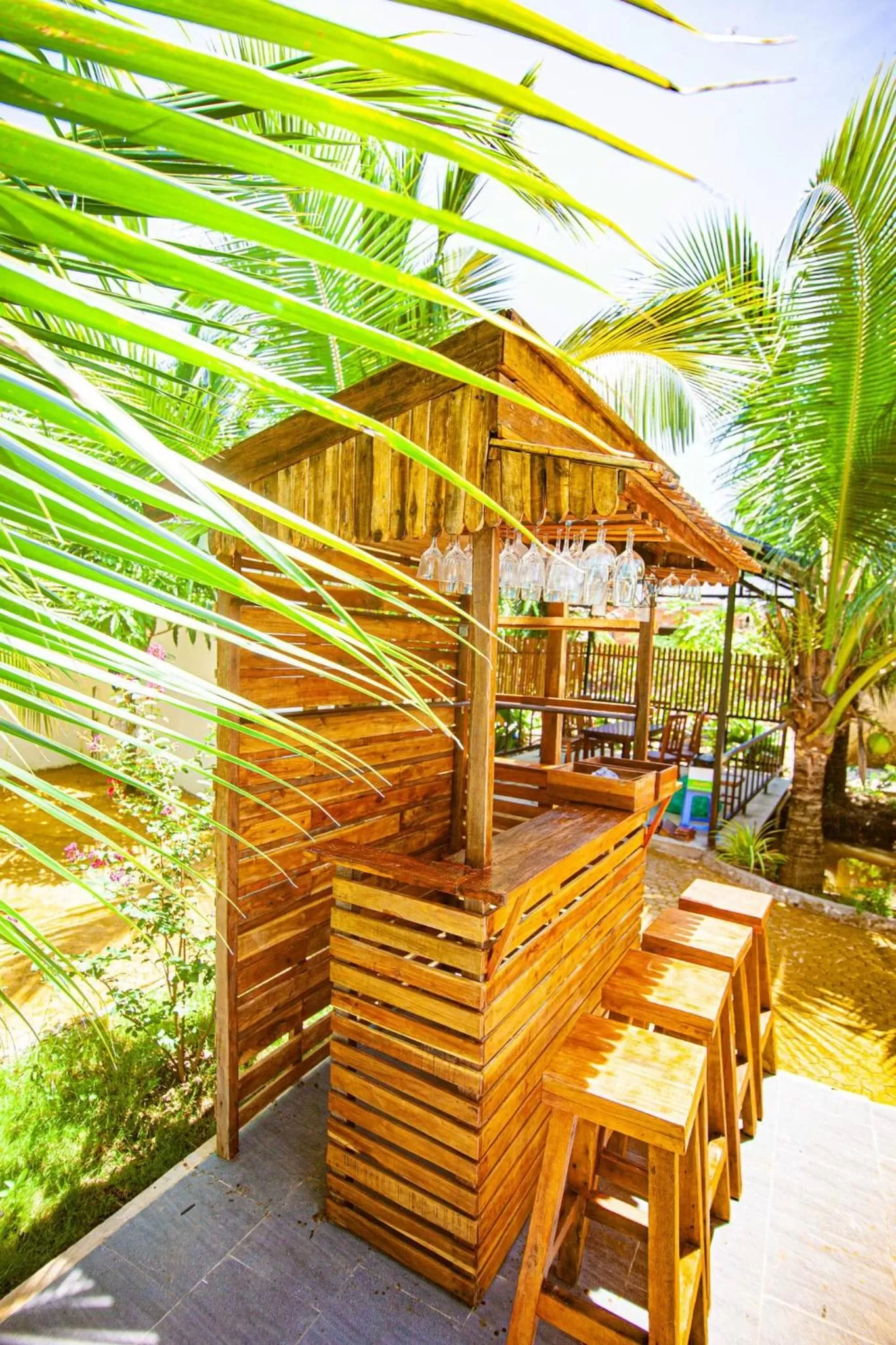 Patio in Hoang Phuc resort