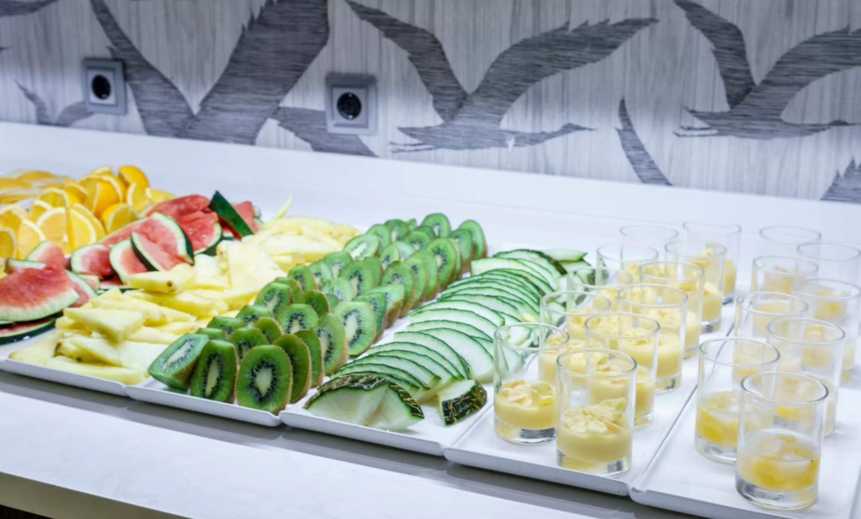 Buffet breakfast in Hotel Ilunion Bilbao