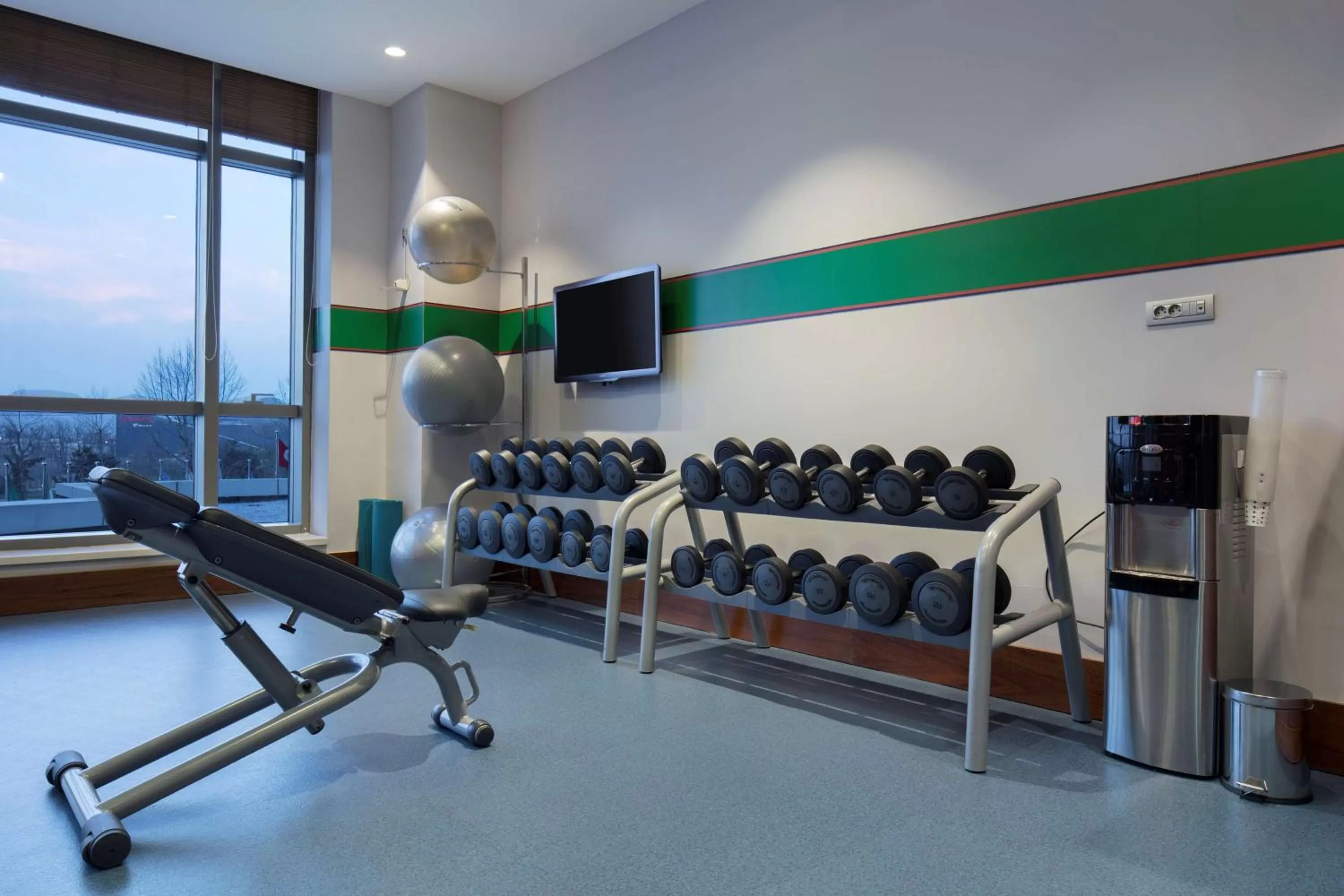 Fitness centre/facilities in Hampton By Hilton Bursa
