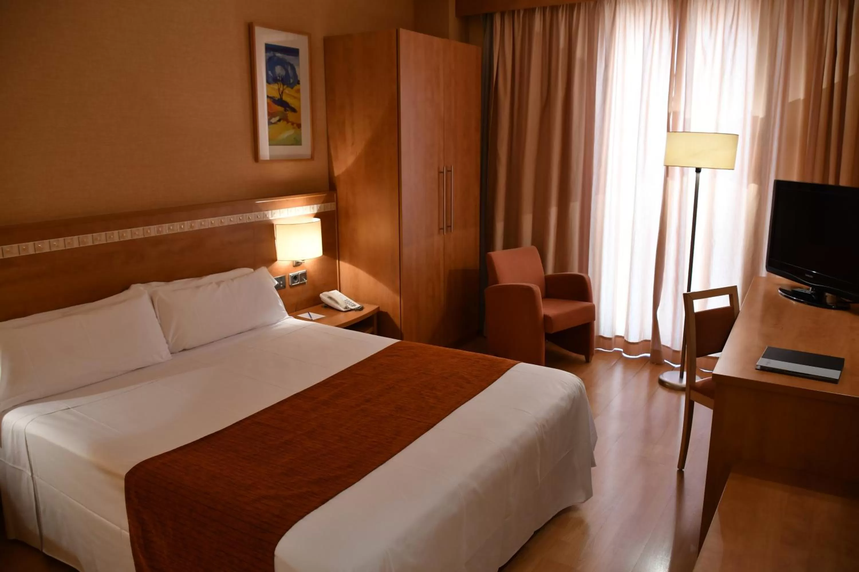 Bed in Hotel Class Valls