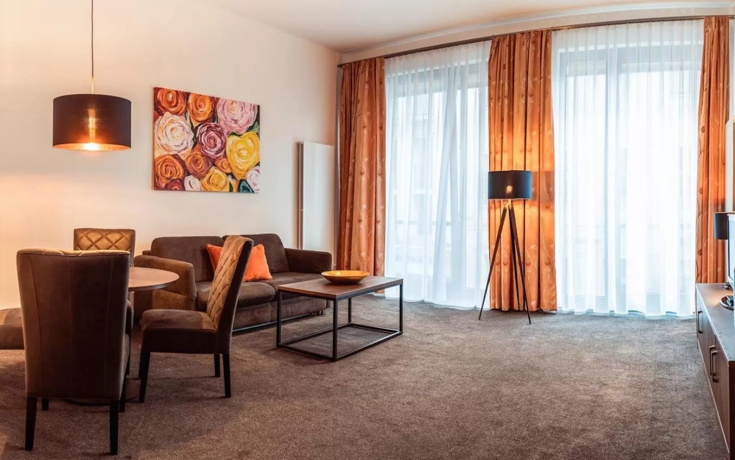 Living room in Aparthotel Neumarkt