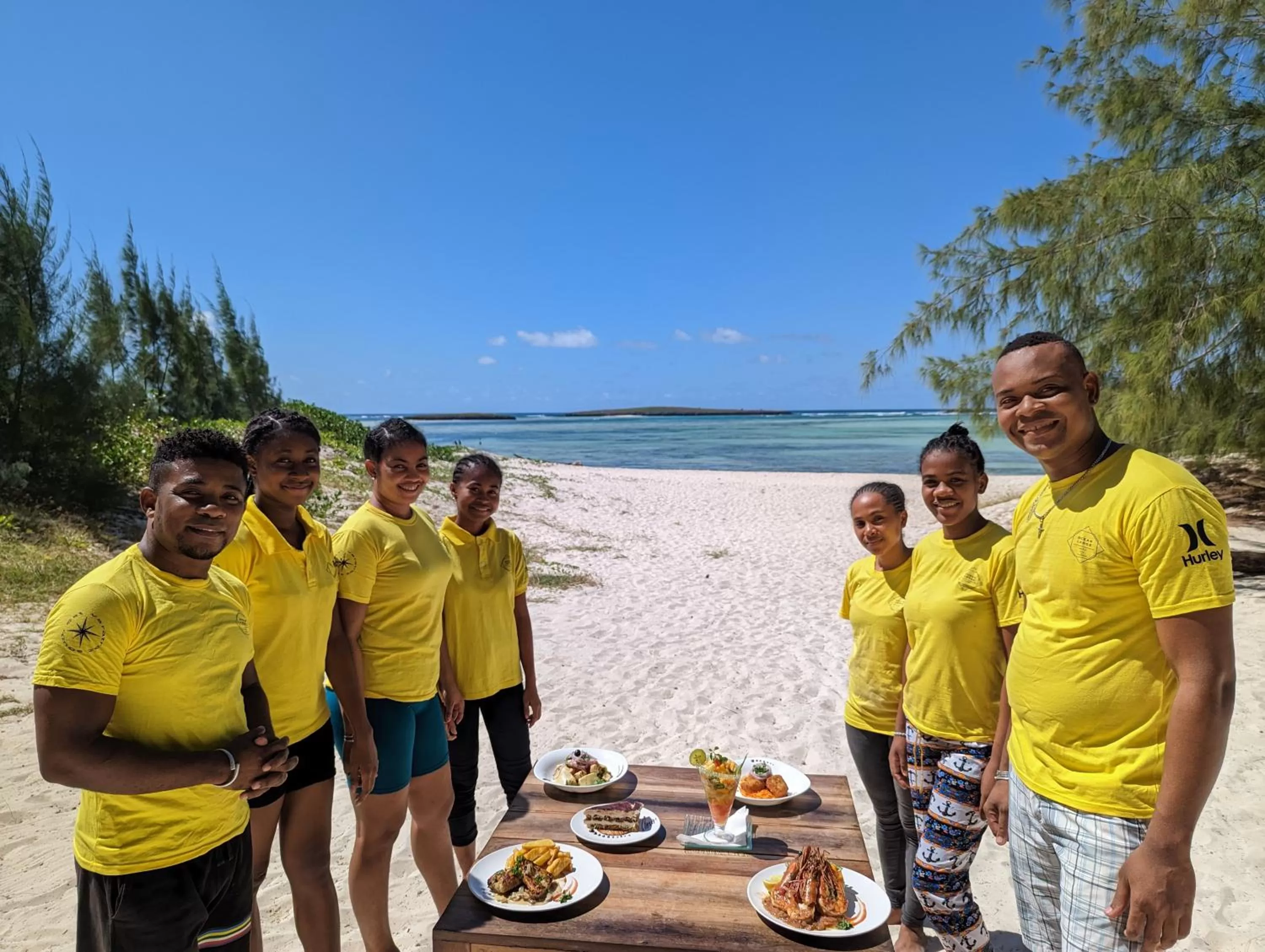 Restaurant/places to eat in Ocean Lodge Kite & Windsurf