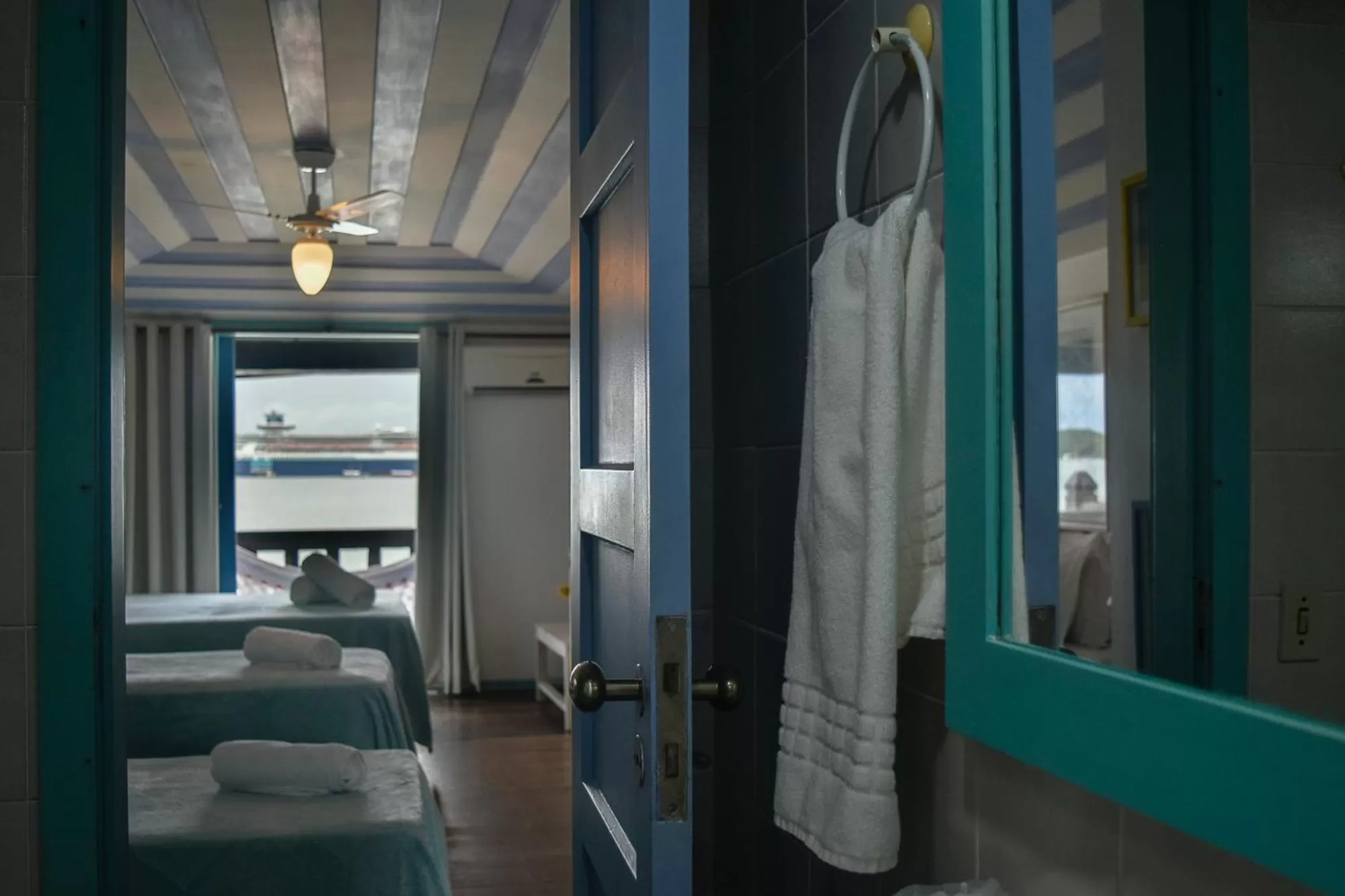 View (from property/room), Bed in Vila Bela-Emília