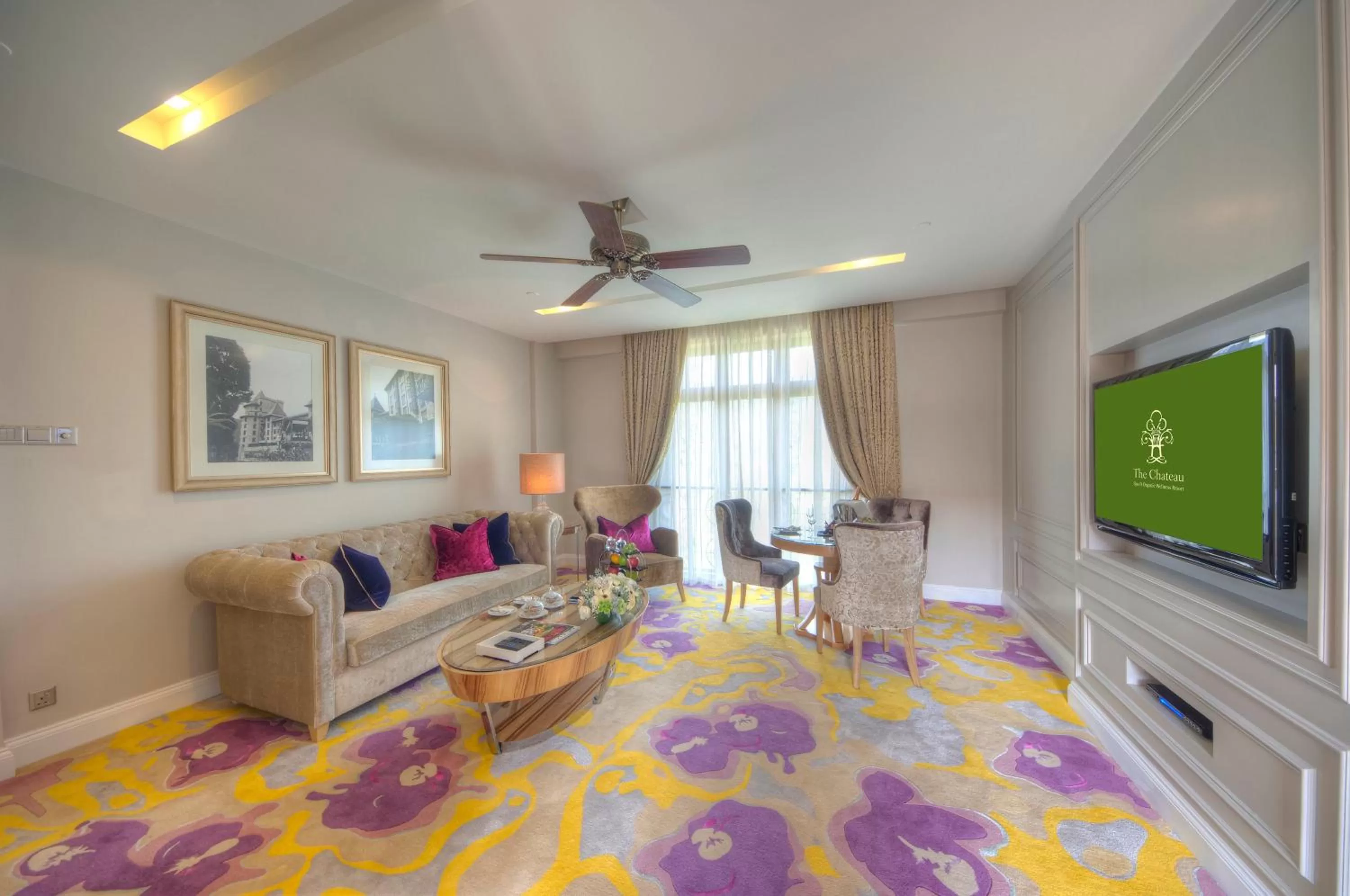 Living room in The Chateau Spa & Wellness Resort