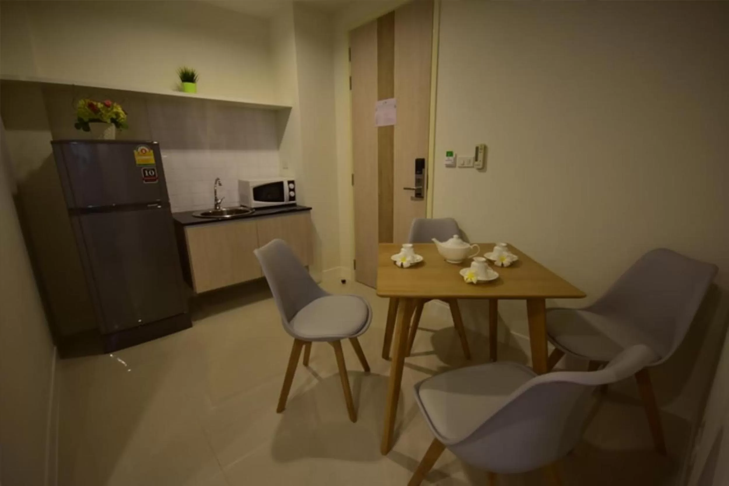 Kitchen or kitchenette in Paeva Luxury Serviced Residence SHA