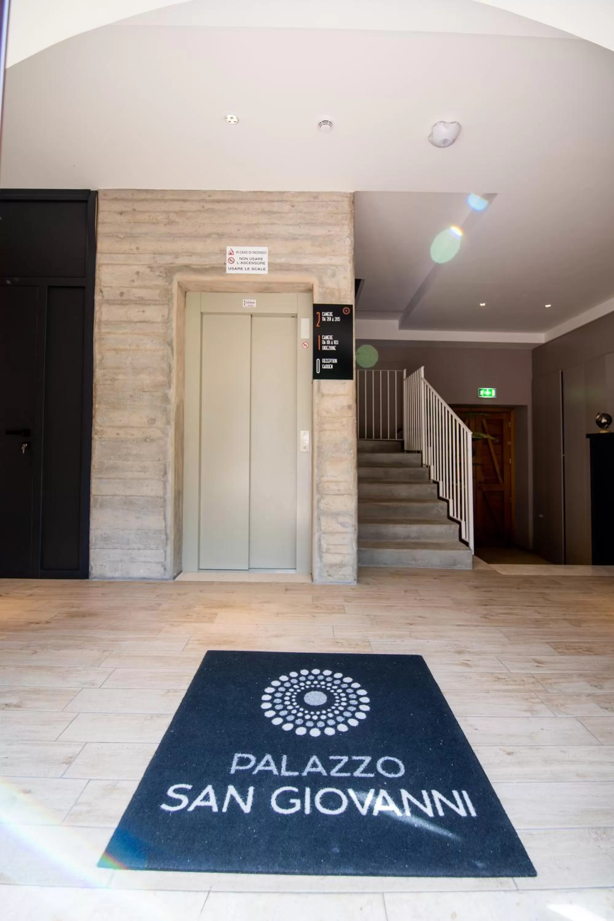 elevator in Palazzo San Giovanni