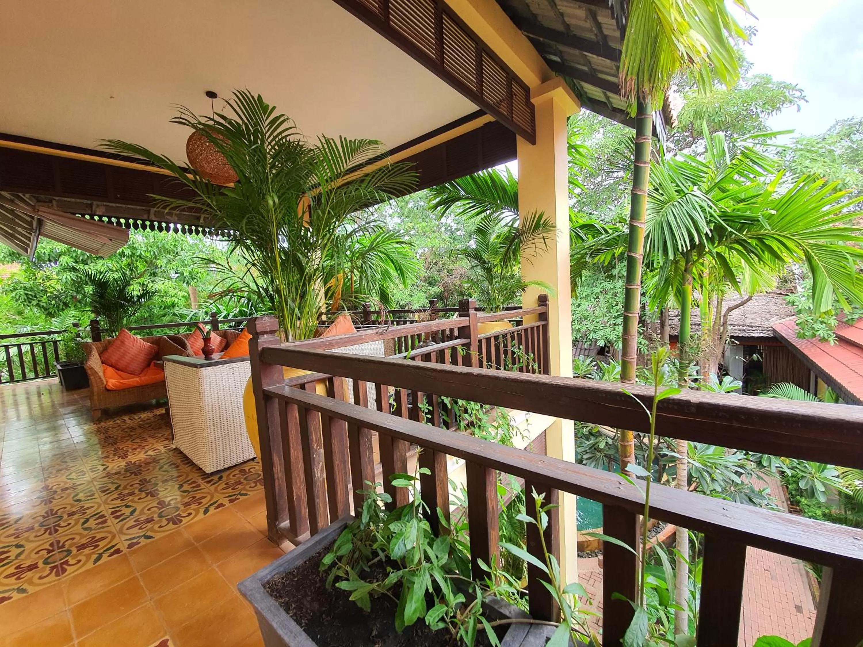 Balcony/Terrace in Residence Indochine Suite