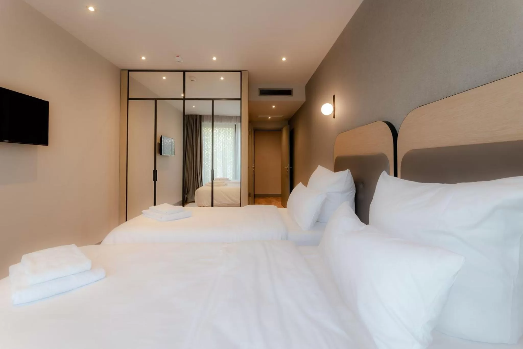 Bedroom, Bed in Fourty Three Luxury Serviced Apartments