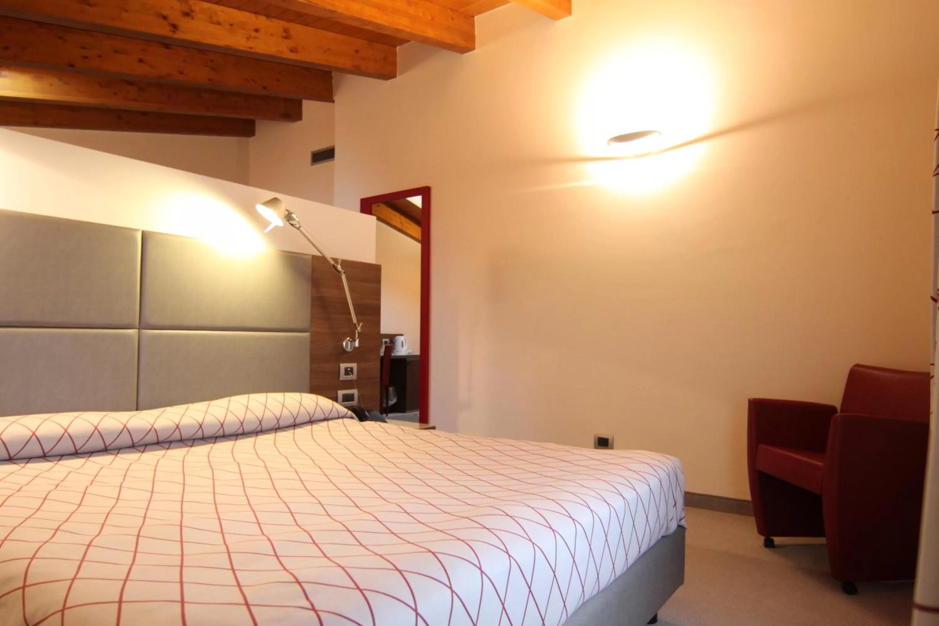 Decorative detail, Bed in Hotel Del Parco