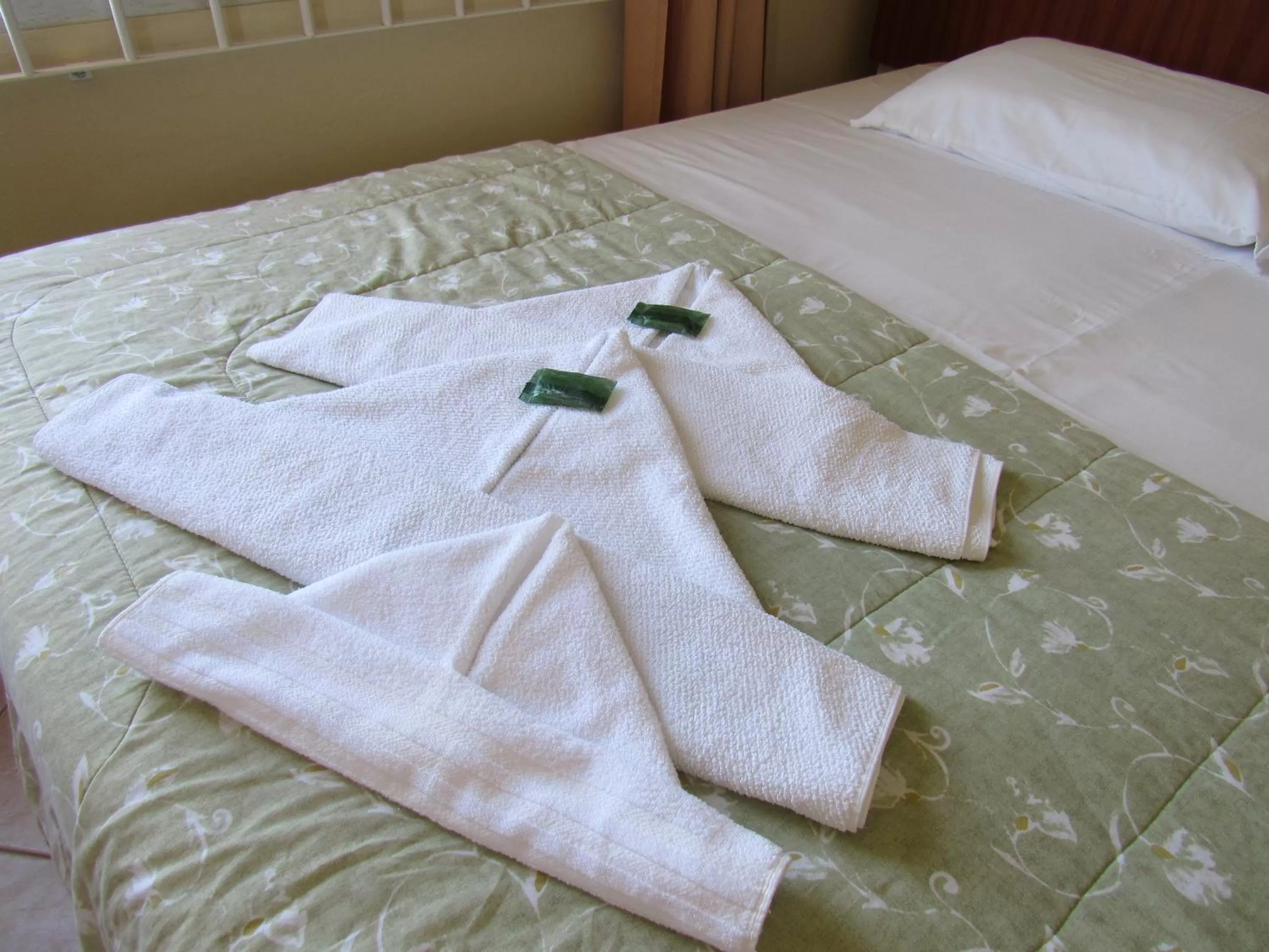 Bed in Pousada Recanto da Barra