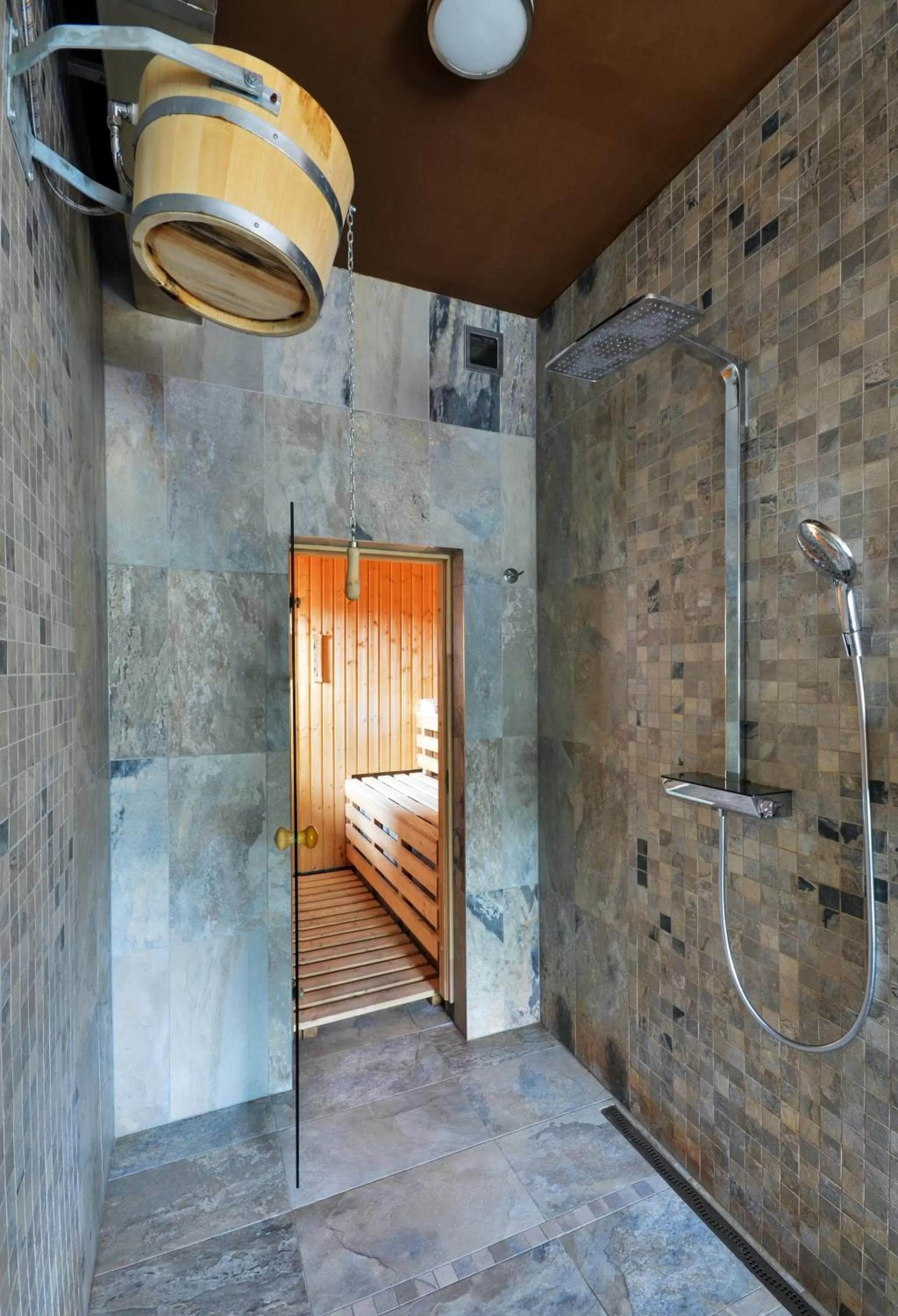 Shower in Hotel RICHTR