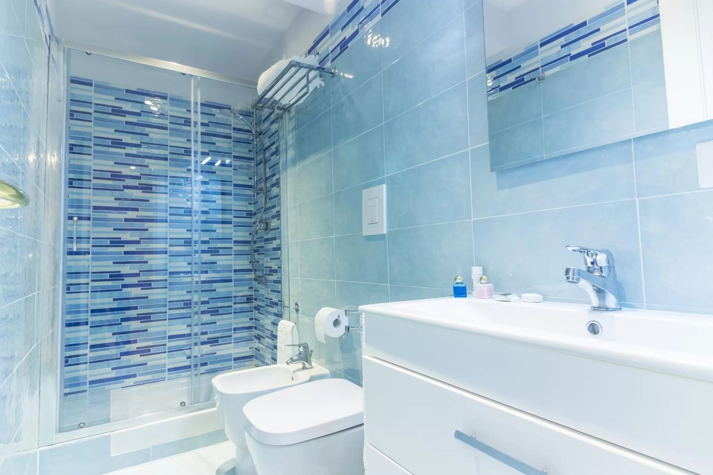 Bathroom in Palazzo d'Auria ApartHotel