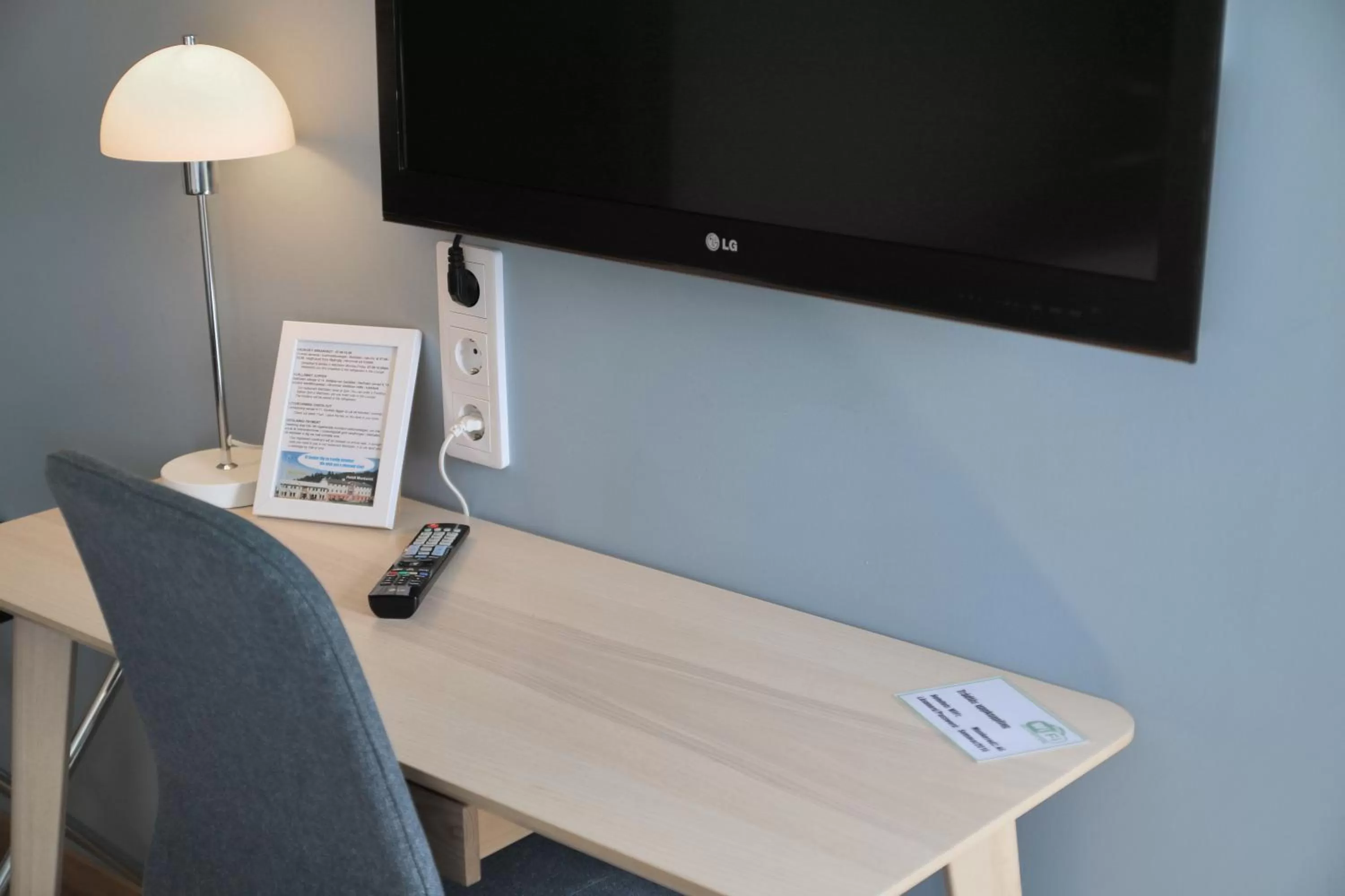 TV and multimedia in Hotell Munkeröd