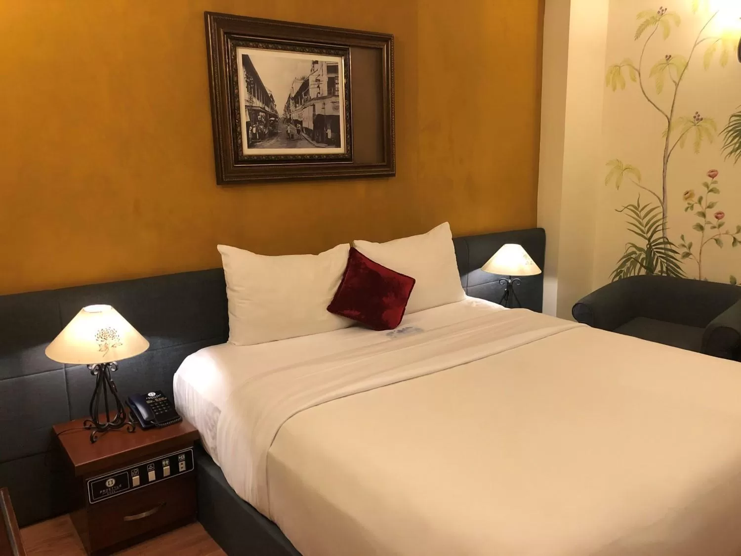 Bed in Prostyle Hotel Ho Chi Minh プロスタイルホテルホーチミン