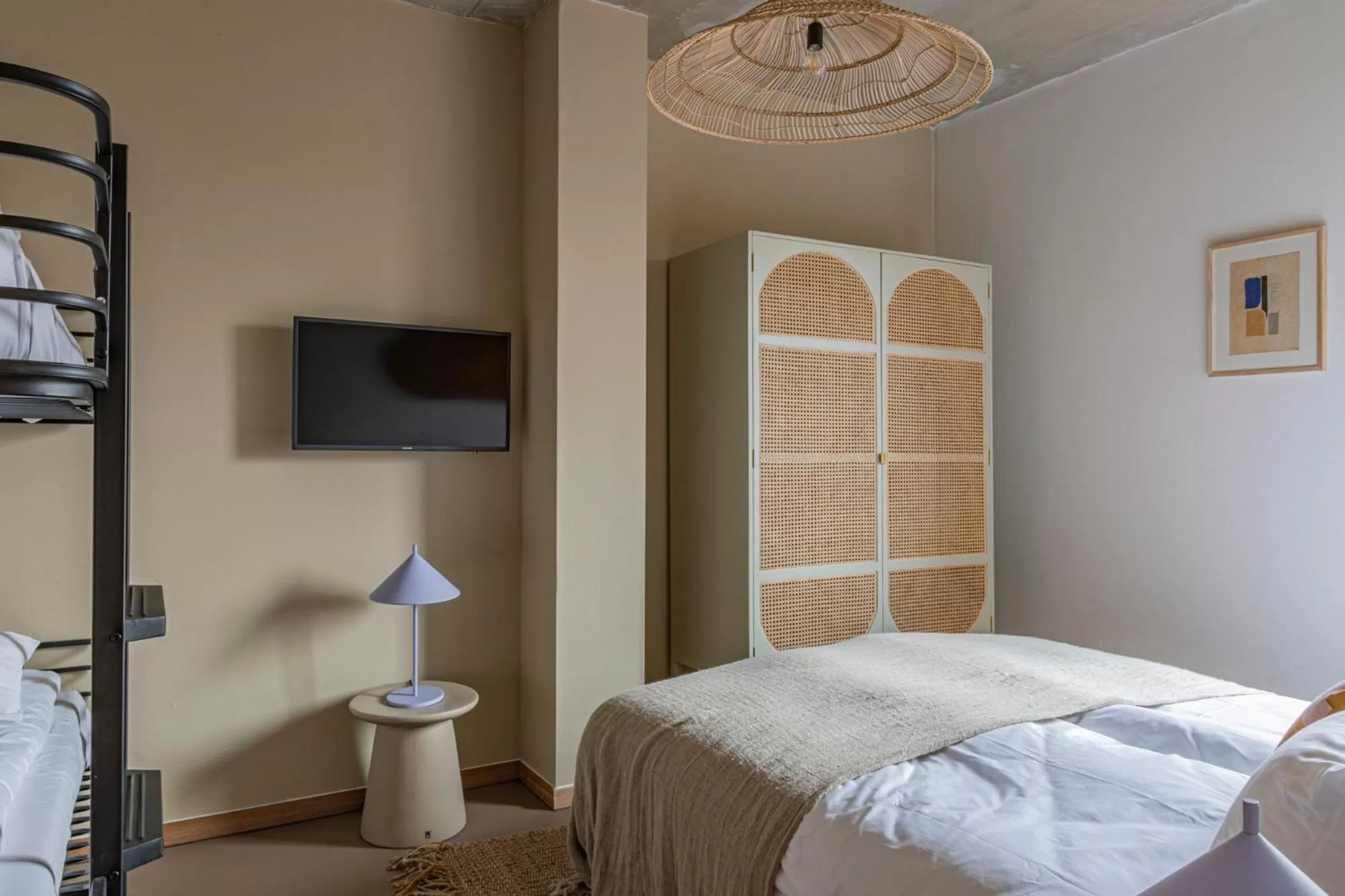 Bedroom, Bed in Strandhotel Zoomers